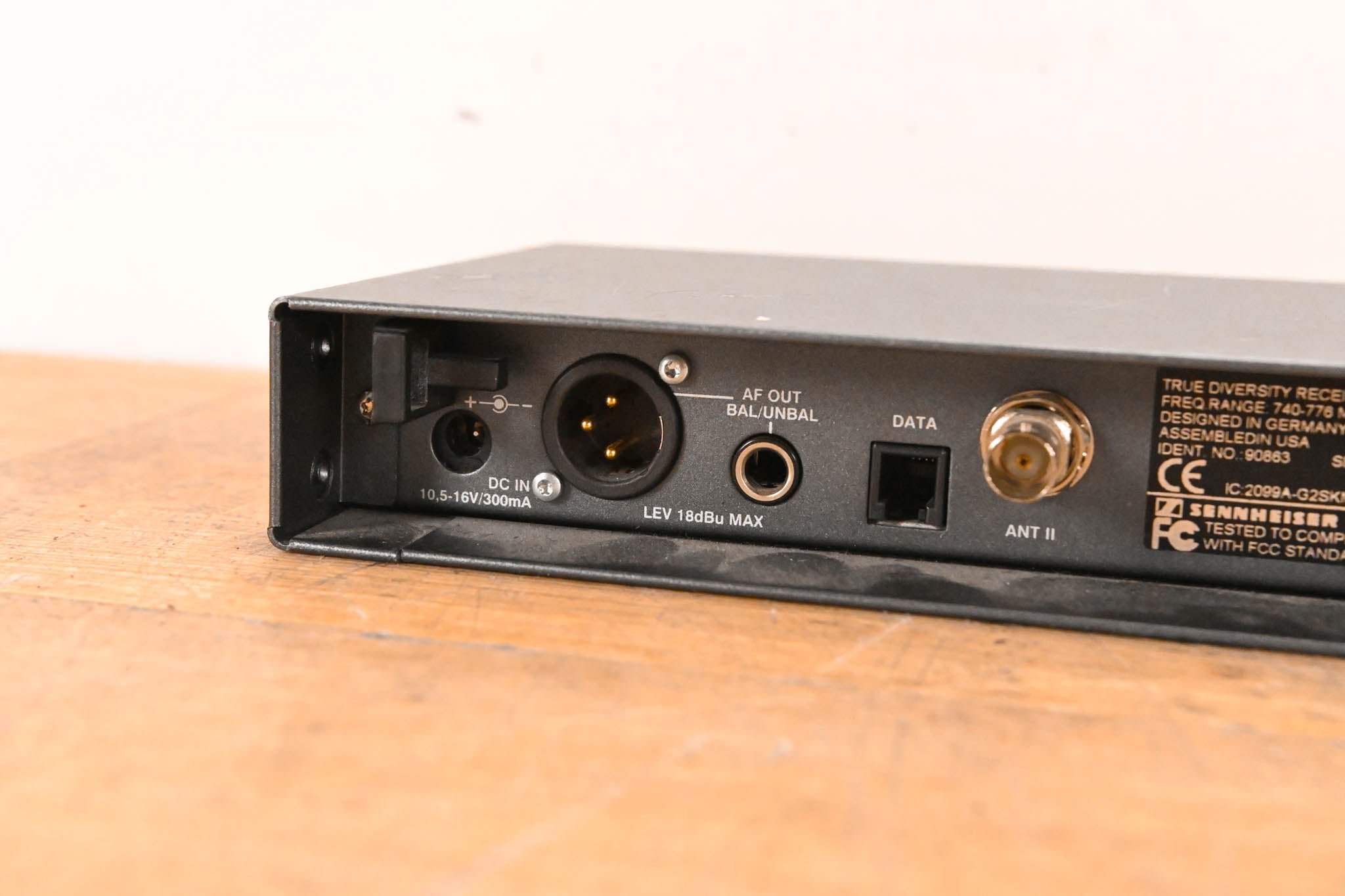 Sennheiser EM 300 G2 Wireless Receiver - 740-776 MHz (NO POWER SUPPLY)