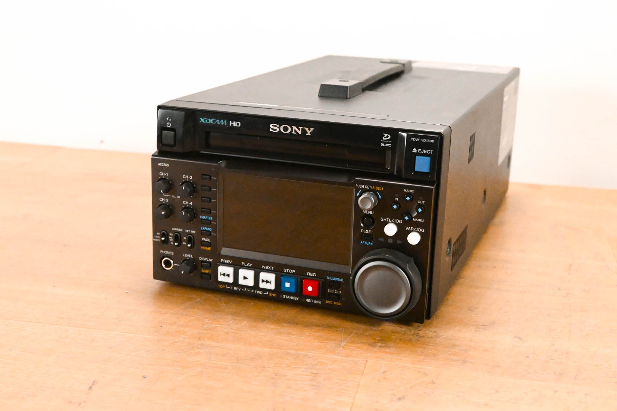 Sony PDW-HD1500 XDCAM HD422 Professional Disc Recorder/Player