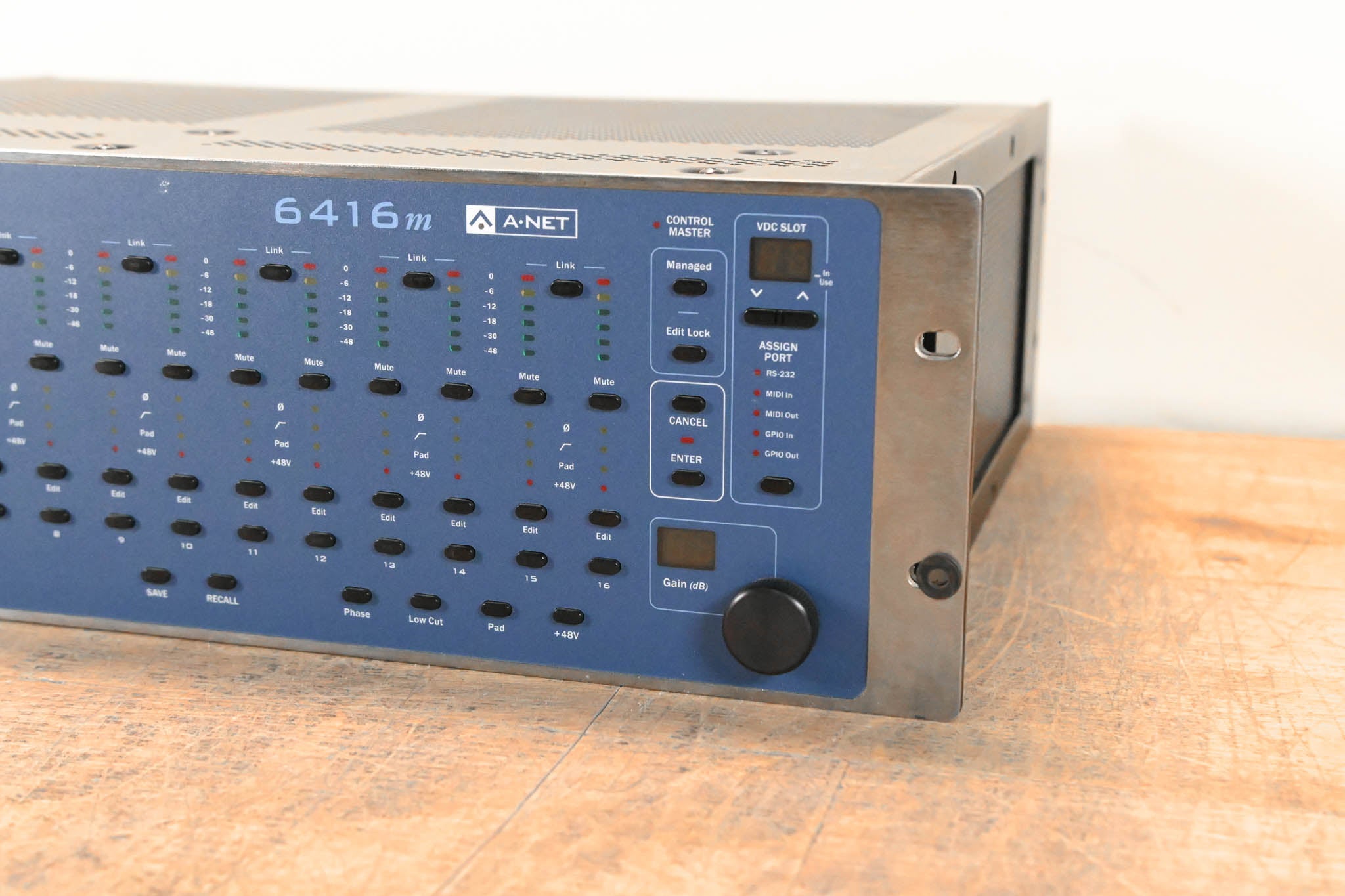 Aviom 6416m 16-Channel Mic Input Module