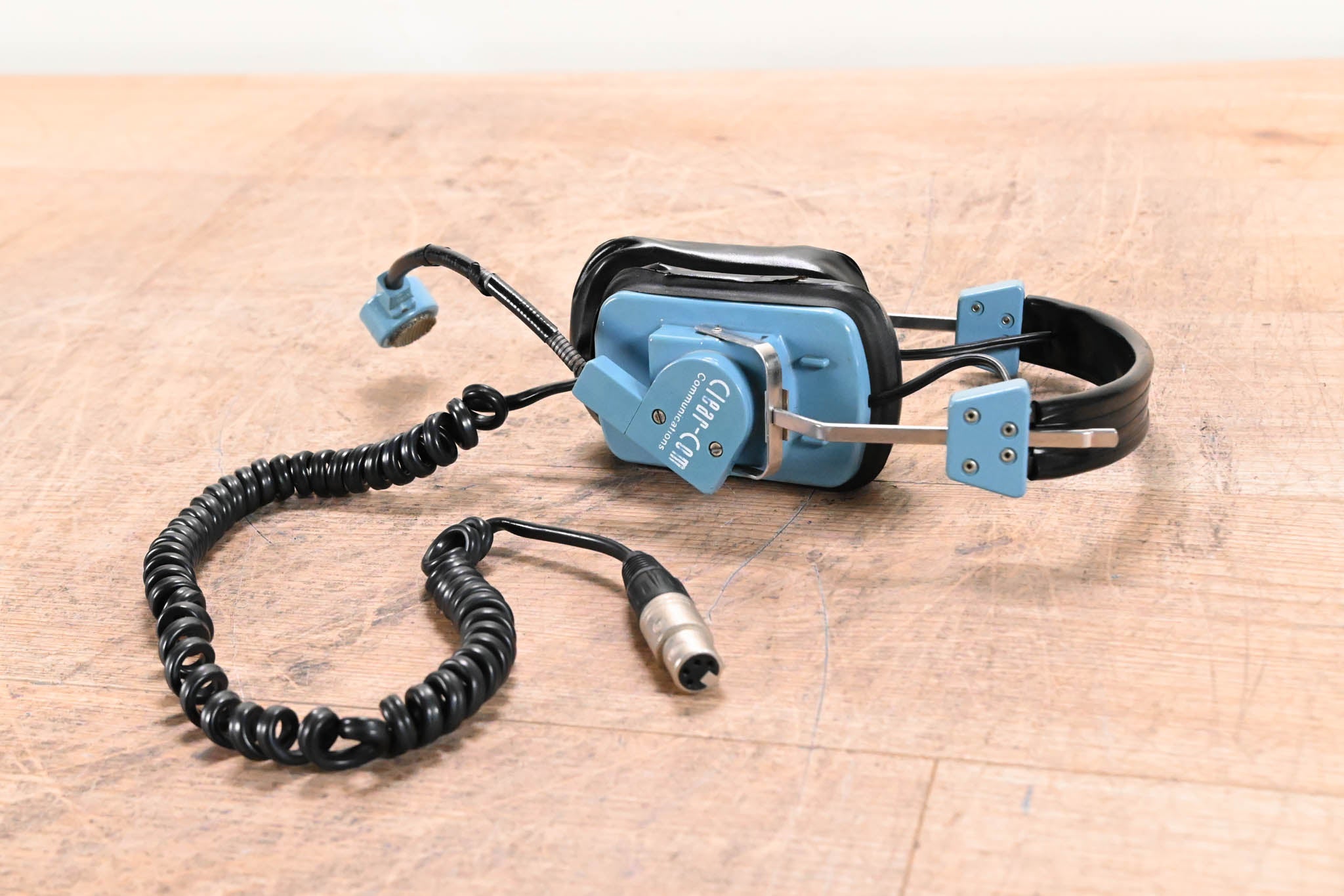 Clear-Com Dual Muff Intercom Headset with 4-Pin Female XLR Connector