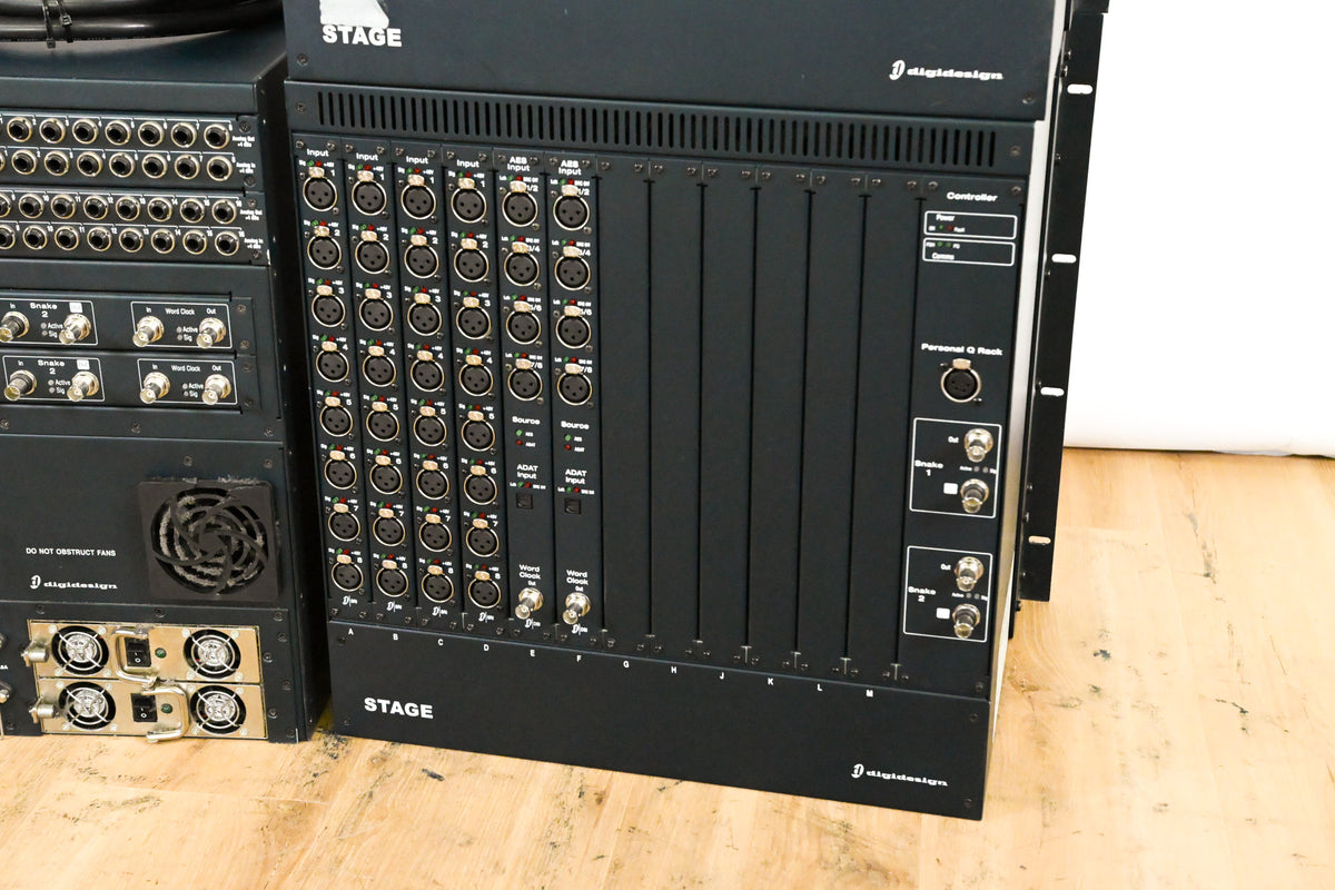 Digidesign VENUE D-Show Console w/ Side Car, FOH Rack & 2 Stage Racks