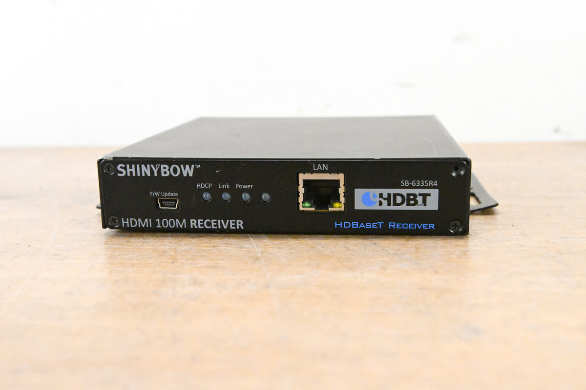 Shinybow SB-6335R4 HDMI HDBaseT Receiver with Ethernet (NO POWER SUPPLY)