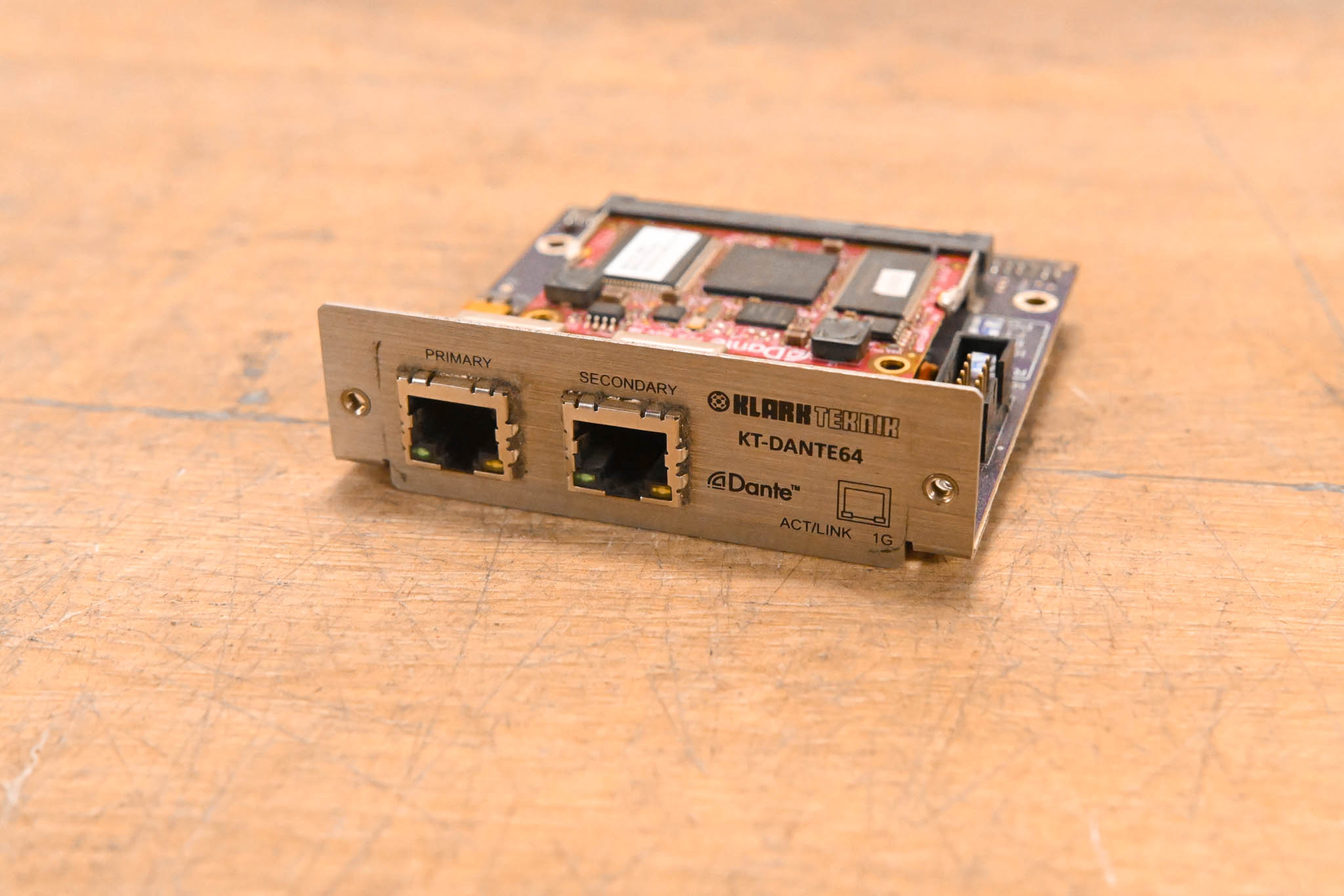 Klark Teknik KT-DANTE64 Audinate Dante Network Module
