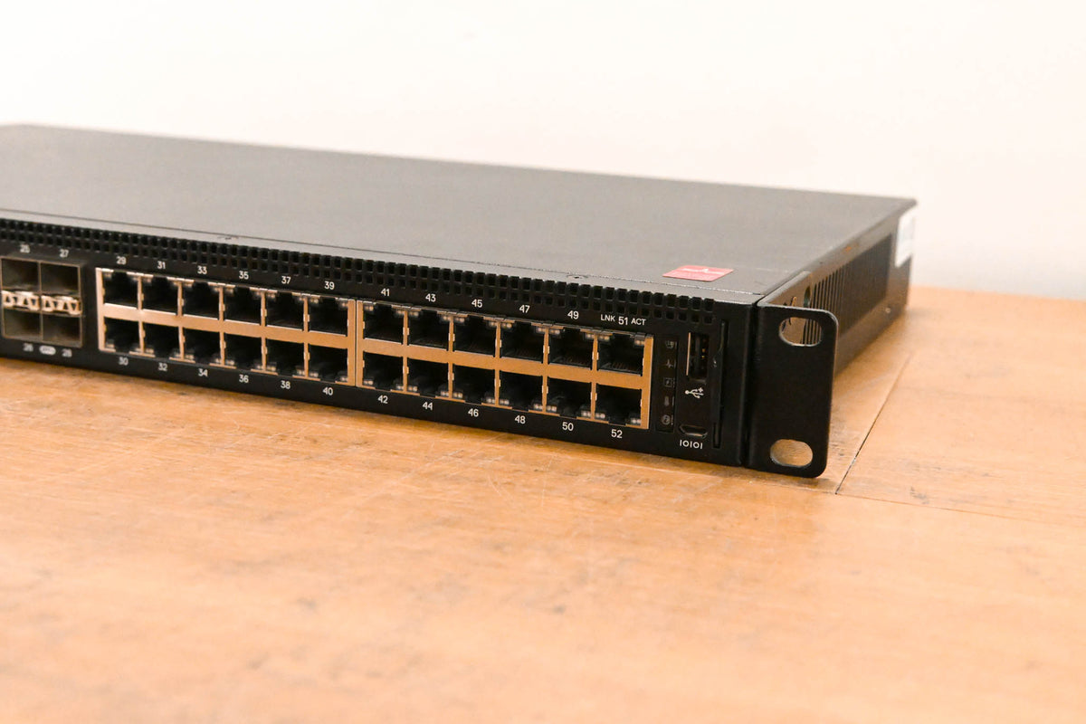 Dell N1148P-ON N1100 Series 48x 1GB PoE+ RJ45 4x 10GB SFP+ EMC Switch