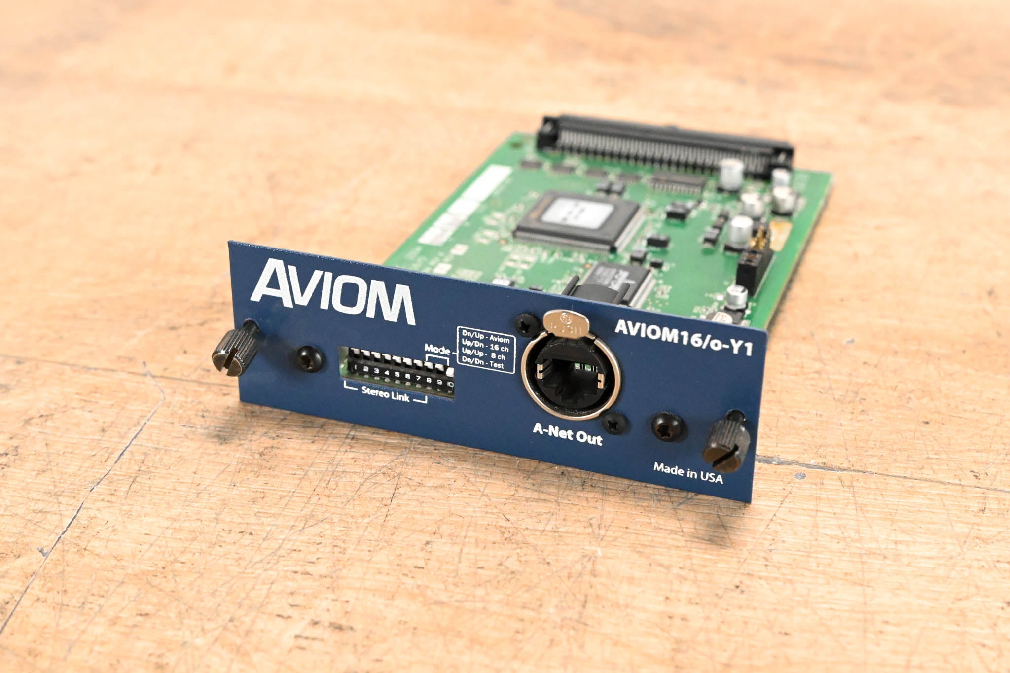 Aviom 16/o-Y1 A-Net Card for Yamaha Digital Products