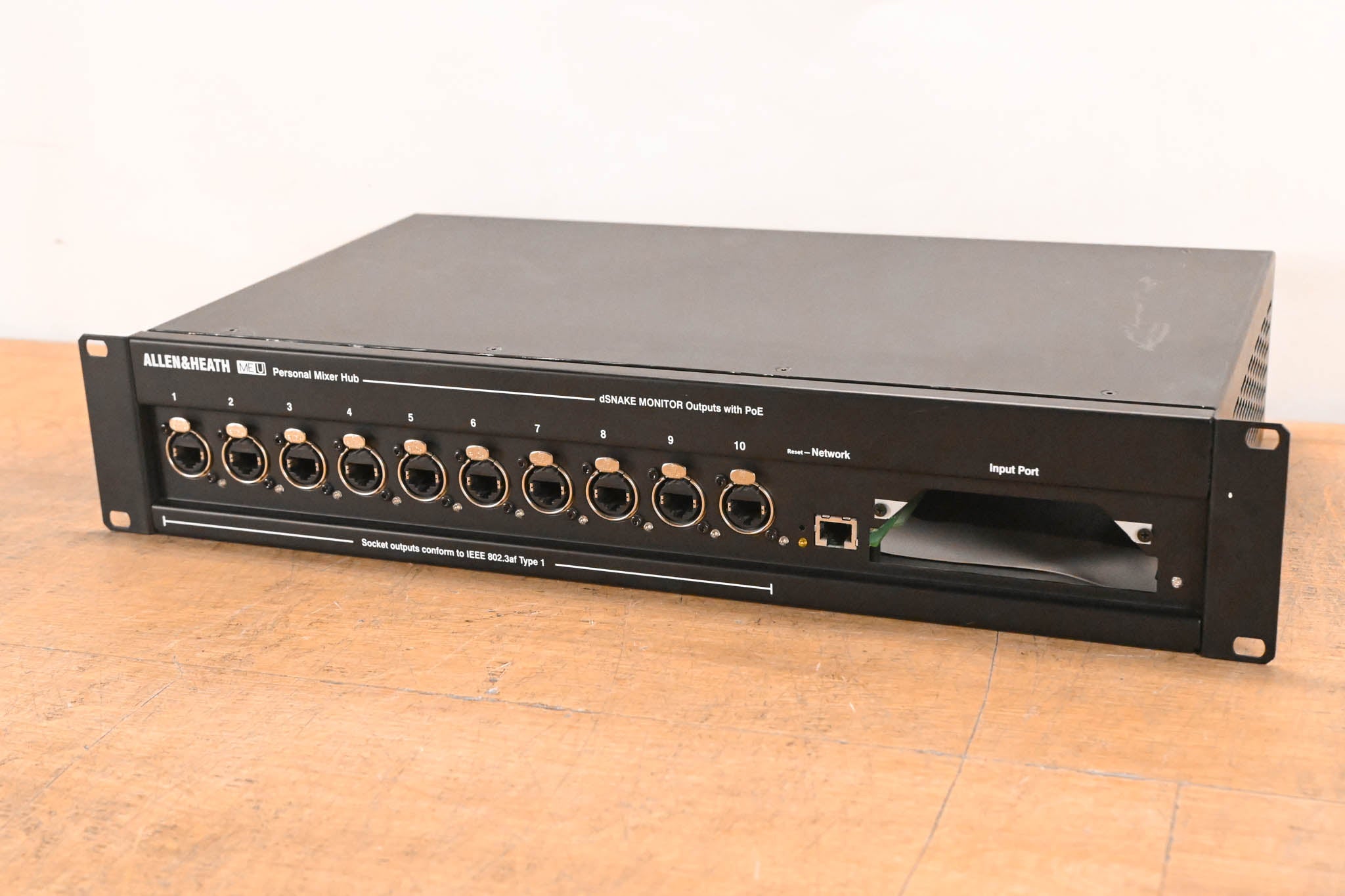 Allen & Heath ME-U 10-Port Monitor Hub for ME-1 Mixers (NO INPUT CARD)