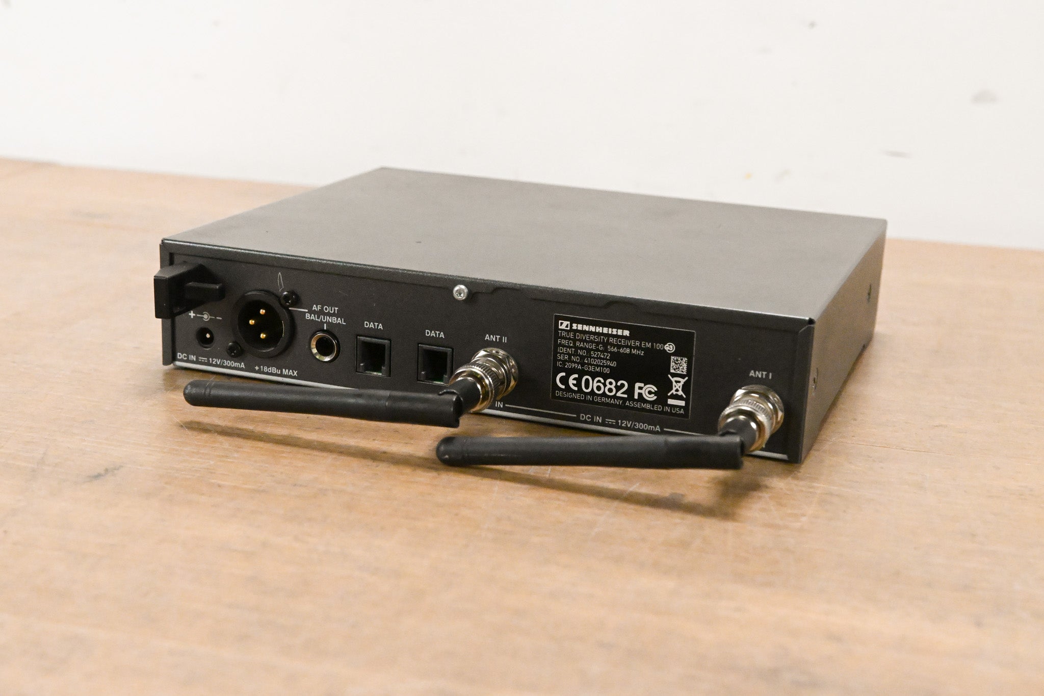 Sennheiser ew 100 G3 Bodypack Wireless System 566-608MHz NO POWER SUPPLY