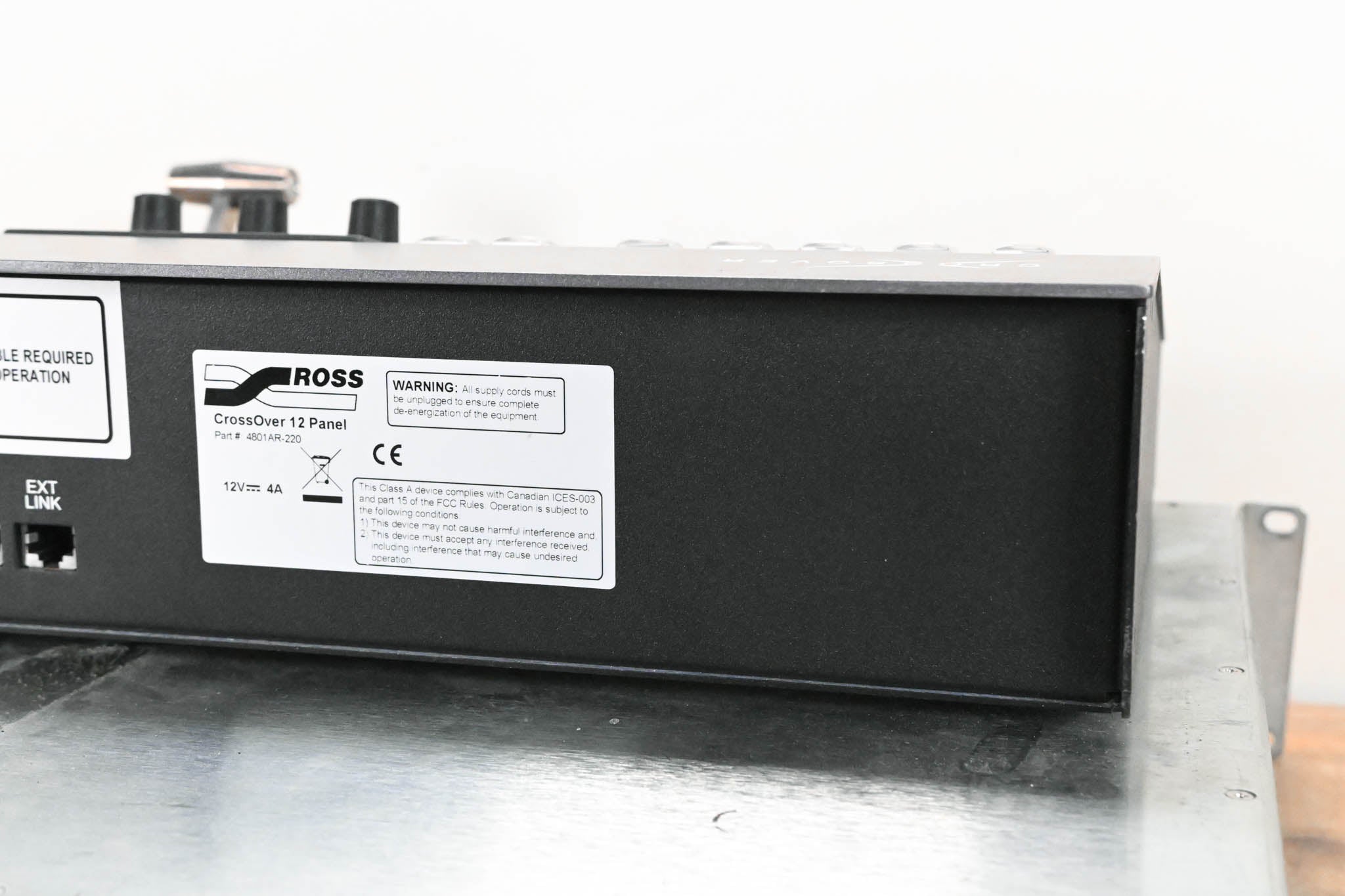 Ross CrossOver 12 12-Input HD Production Switcher (NO POWER SUPPLY)