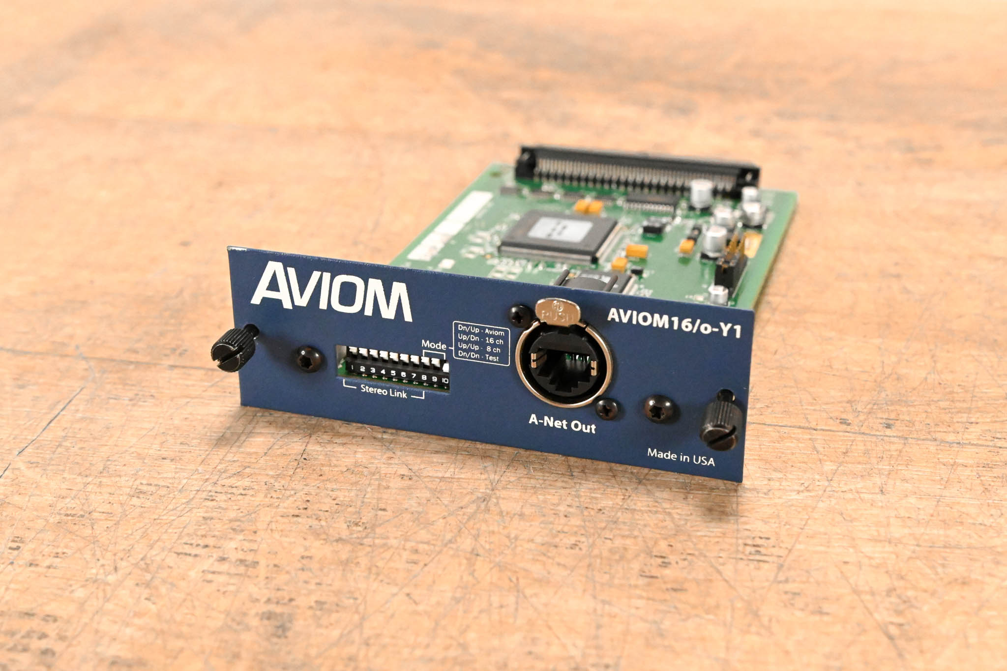 Aviom 16/o-Y1 A-Net Card for Yamaha Digital Products