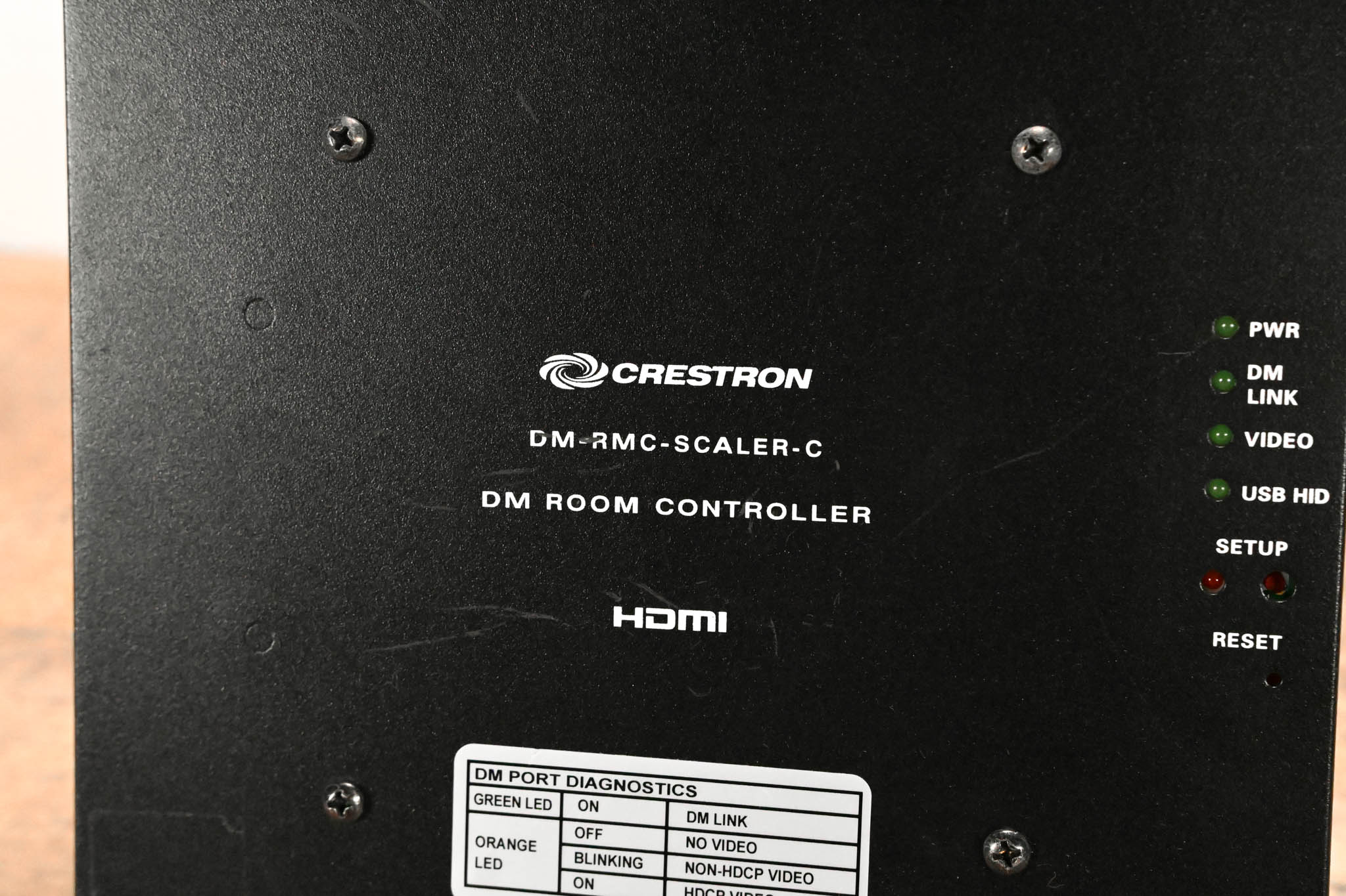Crestron DM-RMC-SCALER-C Receiver & Room Controller (NO POWER SUPPLY)