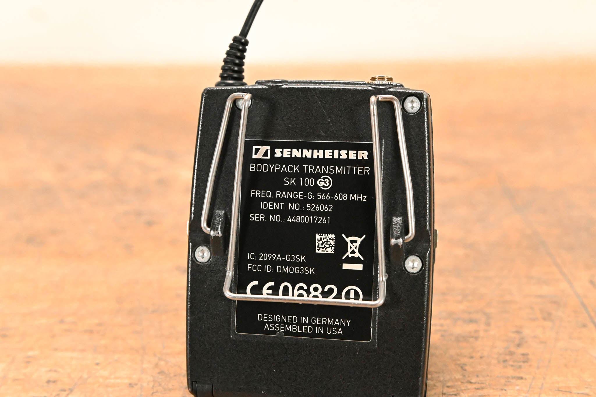 Sennheiser ew 100 G3 Bodypack Wireless System - G Range: 566-608 MHz