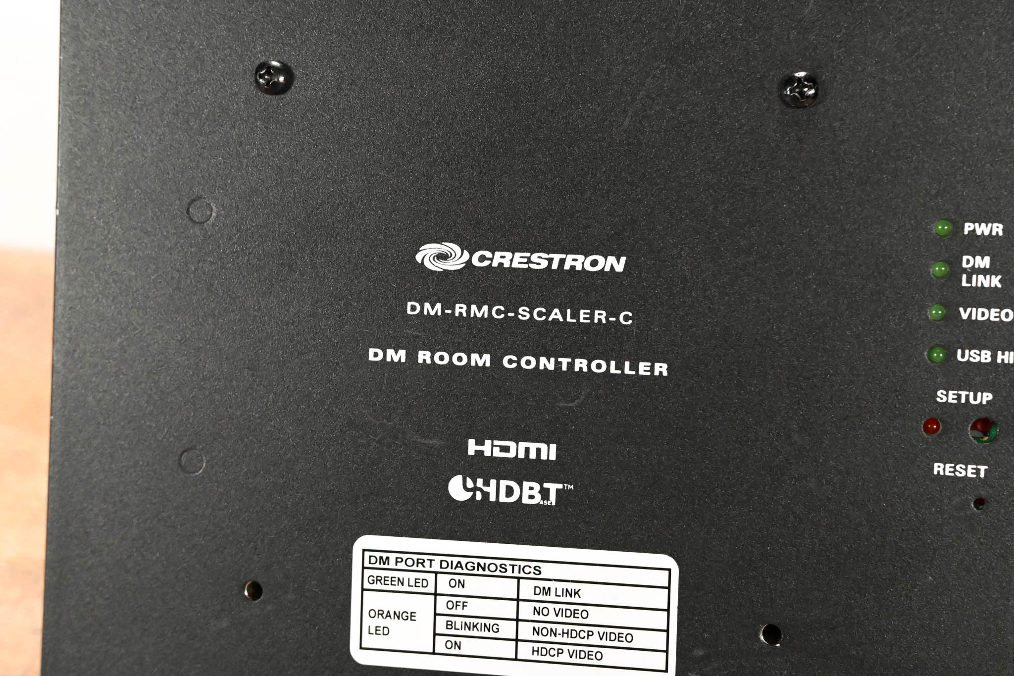 Crestron DM-RMC-SCALER-C Receiver & Room Controller (NO POWER SUPPLY)