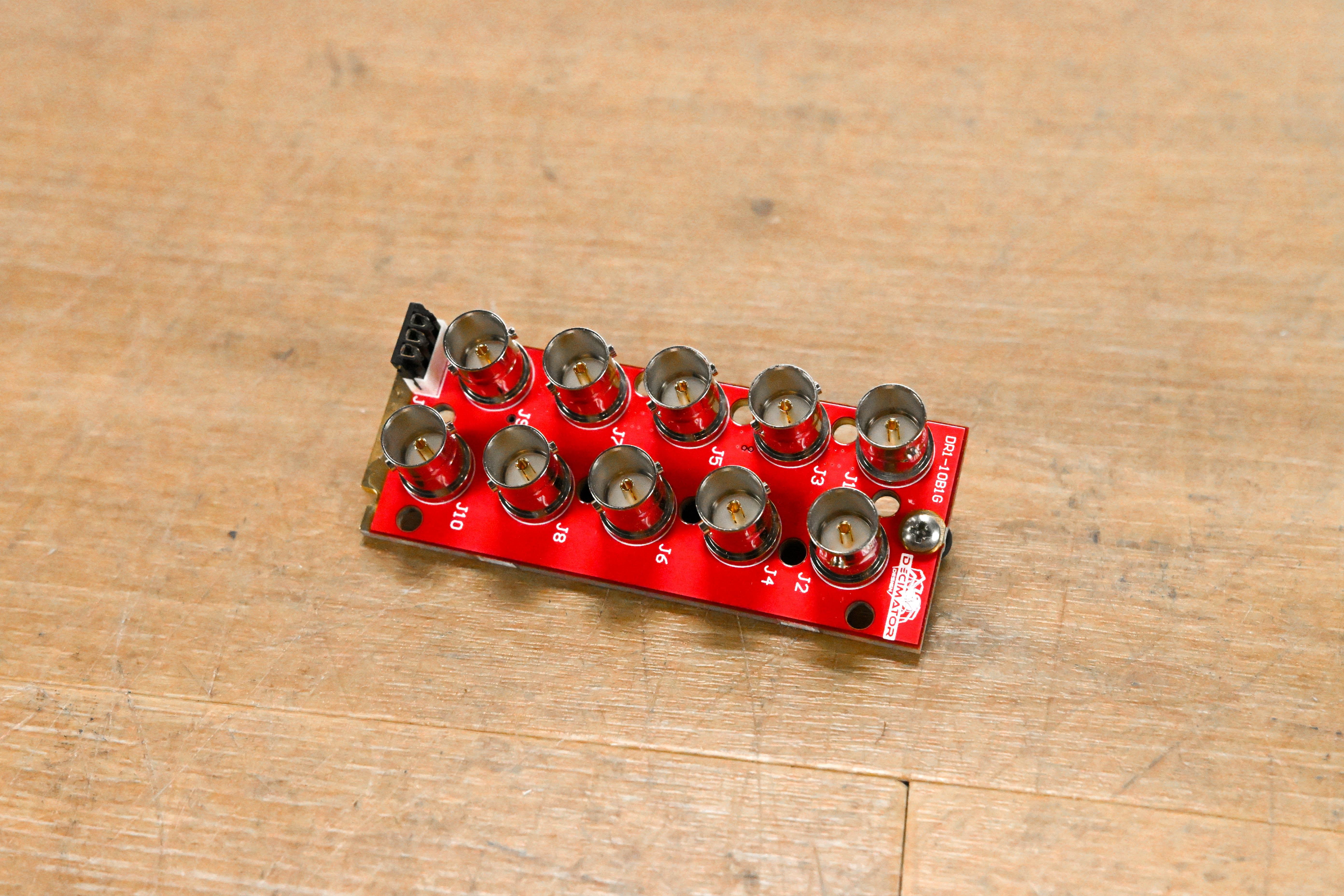 Decimator Design DR1-10B1G BNC Rear I/O Module