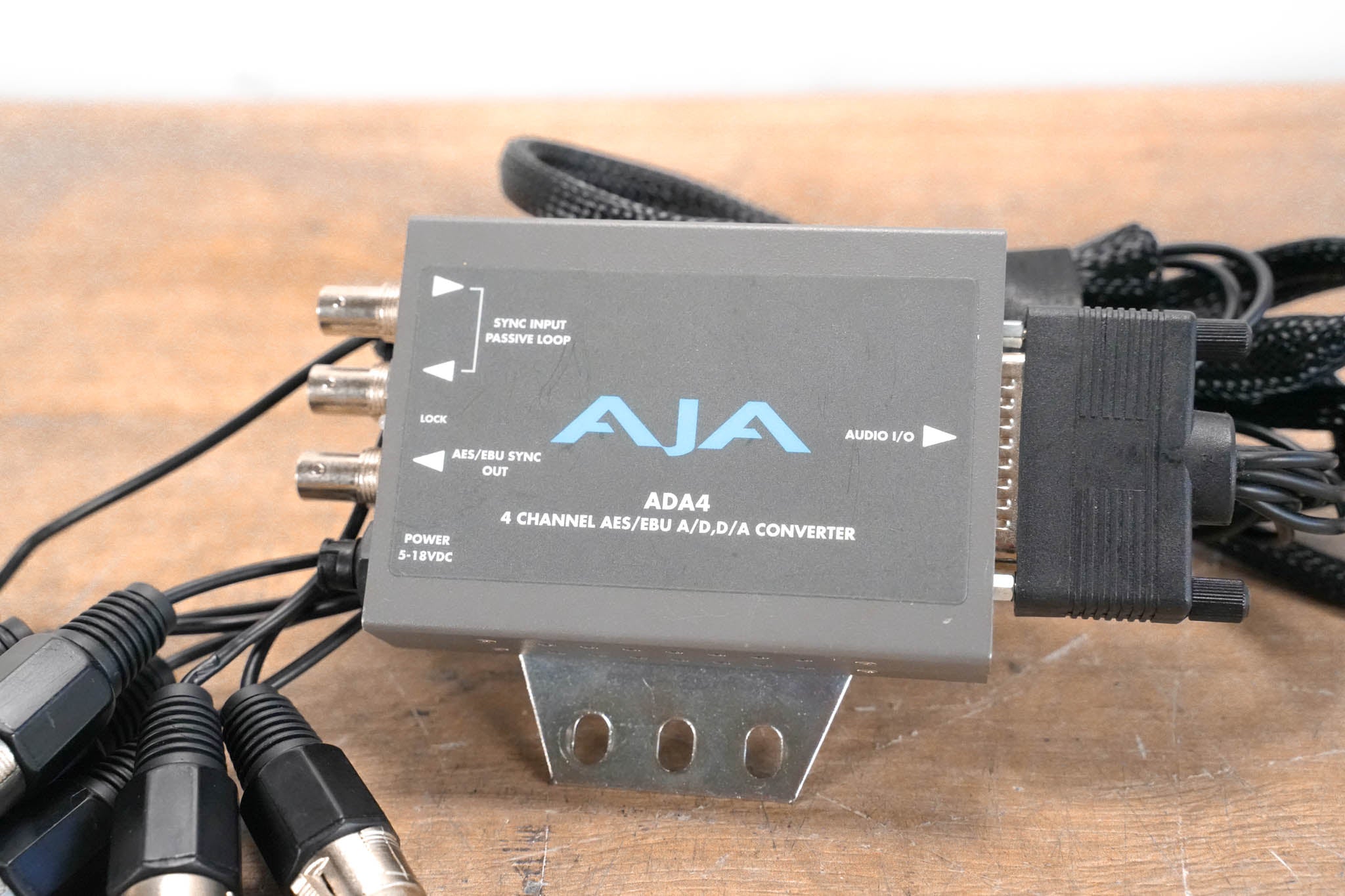AJA ADA4 4-Channel Bidirectional Audio A/D and D/A Converter (NO PSU)