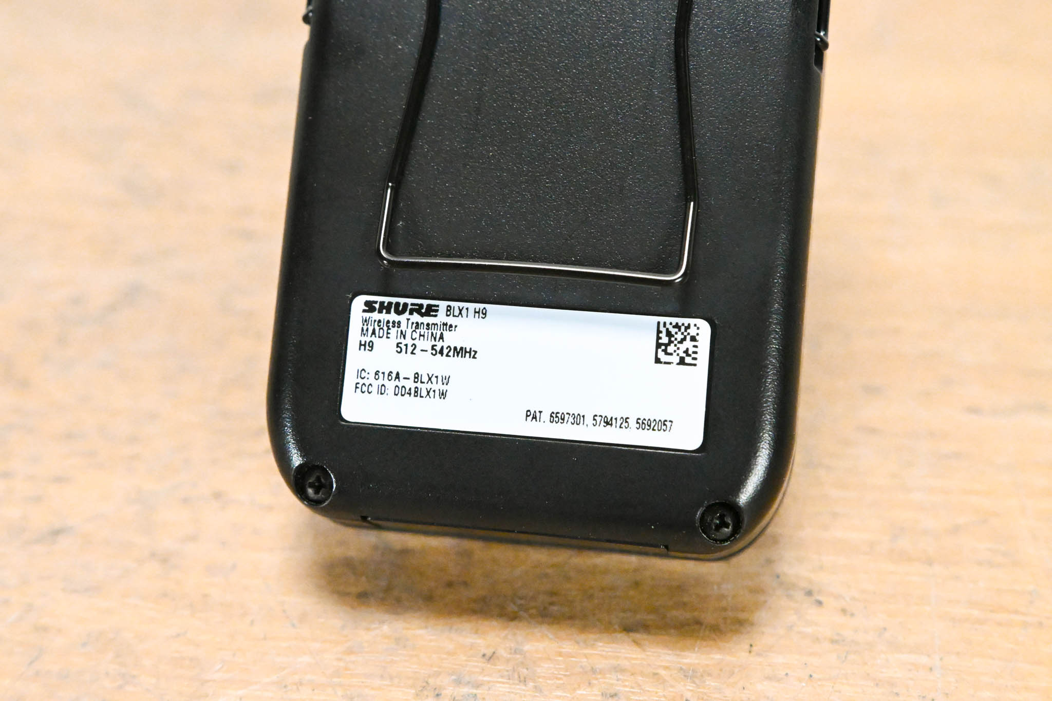 Shure BLX14 Bodypack Wireless System - H9 Band: 512-542 MHz (NO PSU)