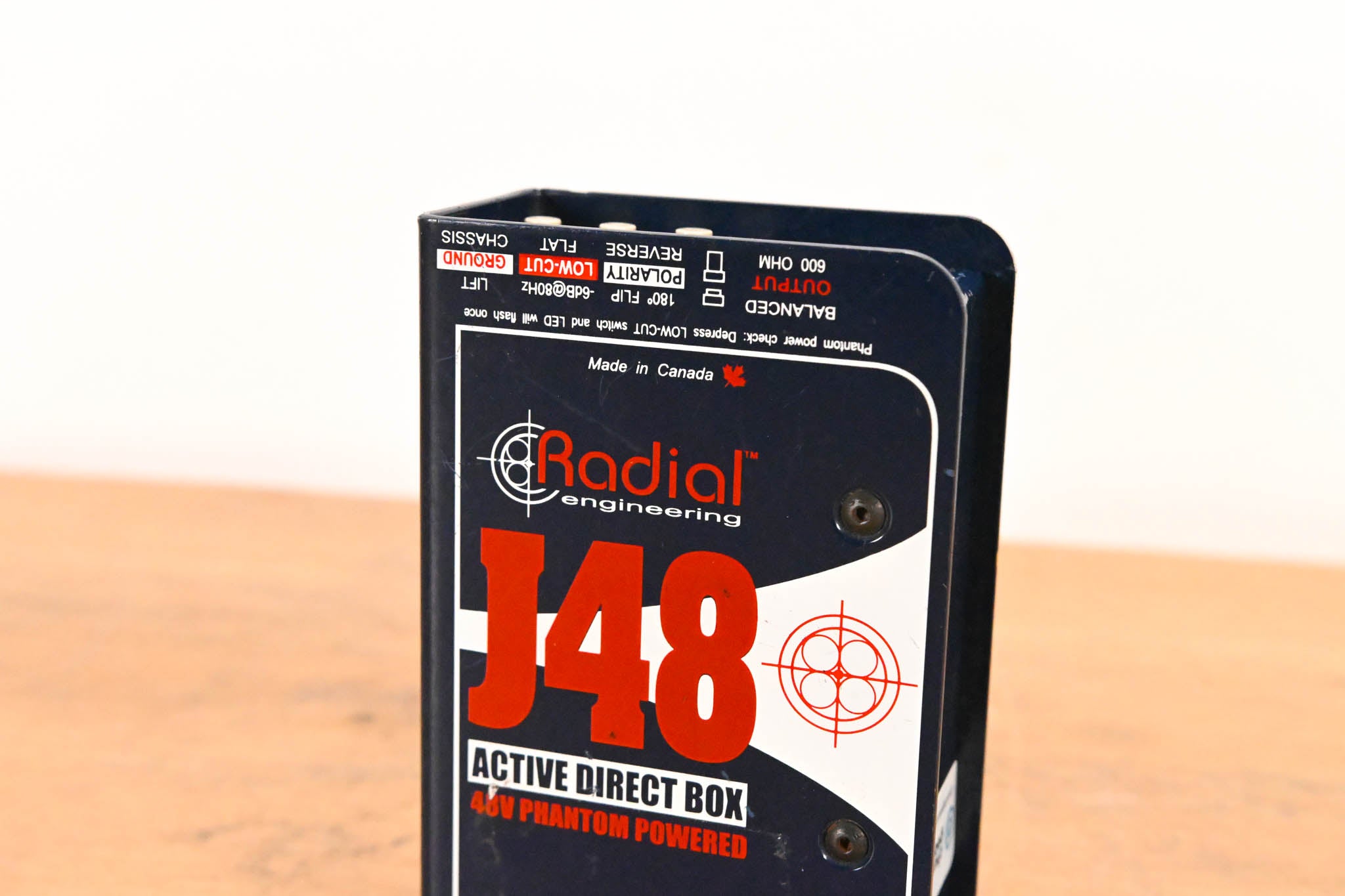 Radial Engineering J48 1-Channel 48V Active Direct Box