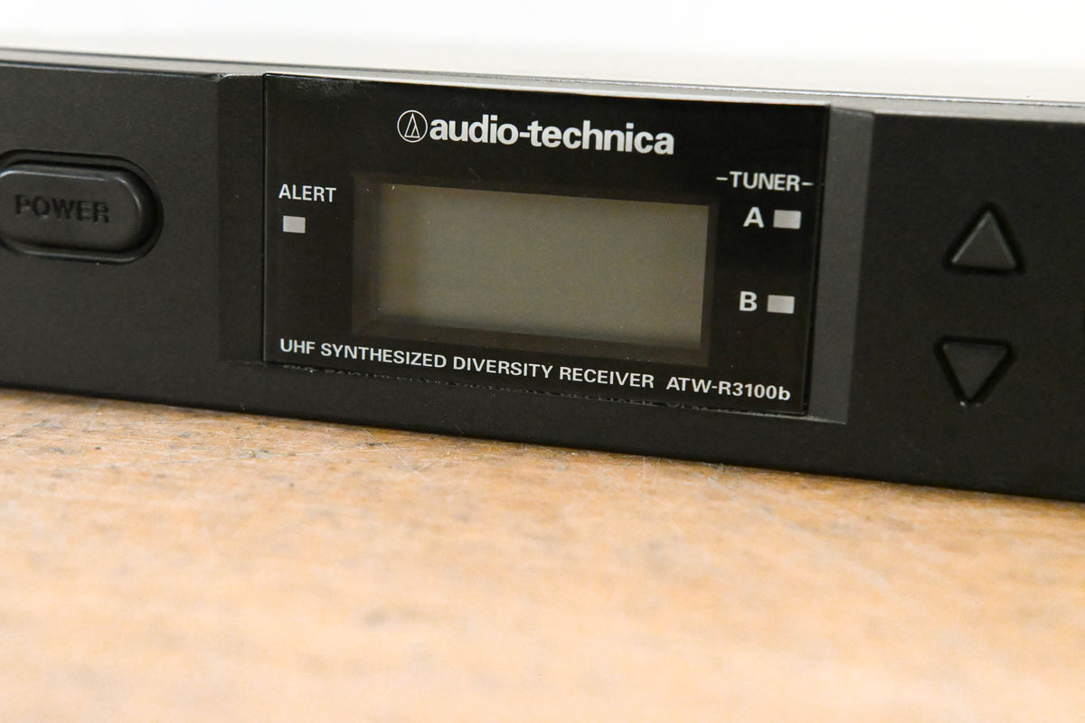 Audio-Technica ATW-R3100bC Receiver w/ ATW-T310bC Bodypack: 541-566 MHz