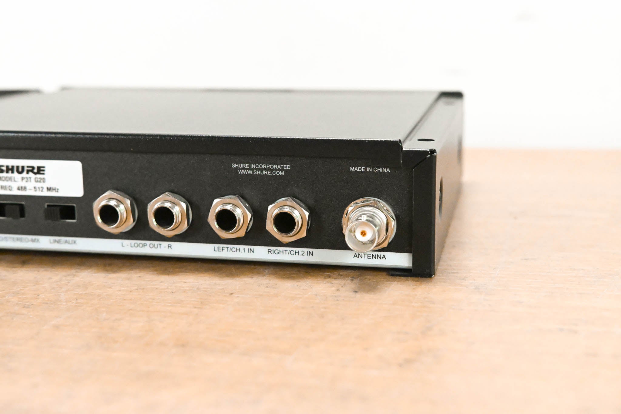 Shure PSM 300 Wireless IEM System G20 Range: 488-512 MHz (NO PSU)