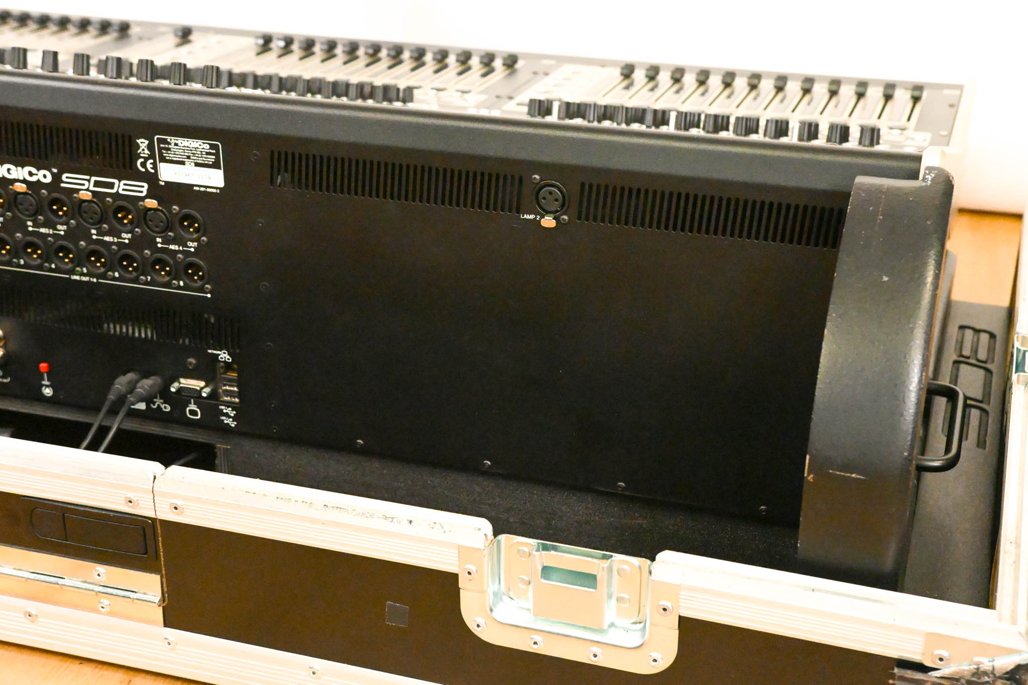 DiGiCo SD8 Digital Mixing Console w/ Waves Card, ST Optical & Road Case