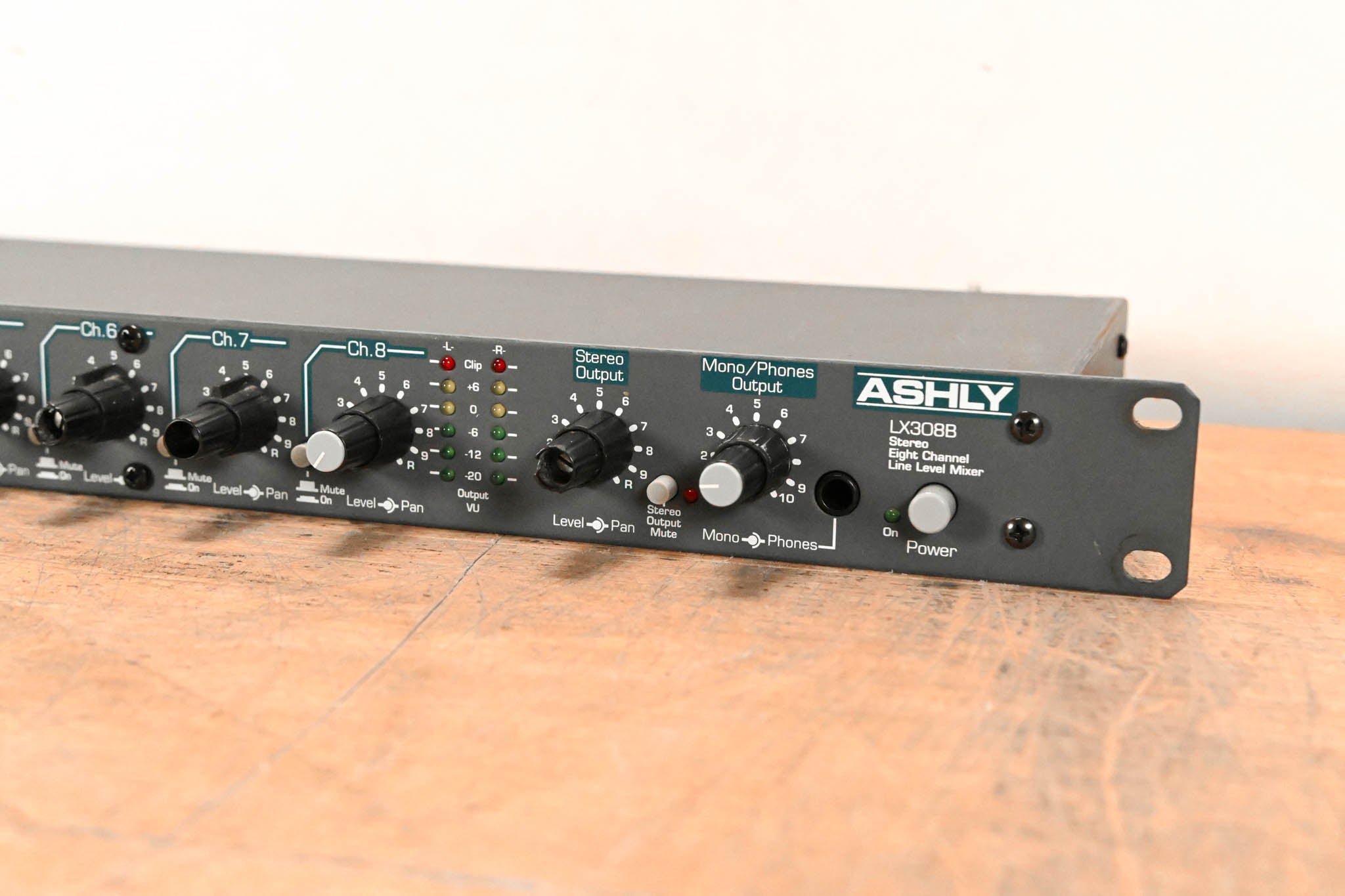 Ashly LX-308B 8-Channel Stereo Line Mixer