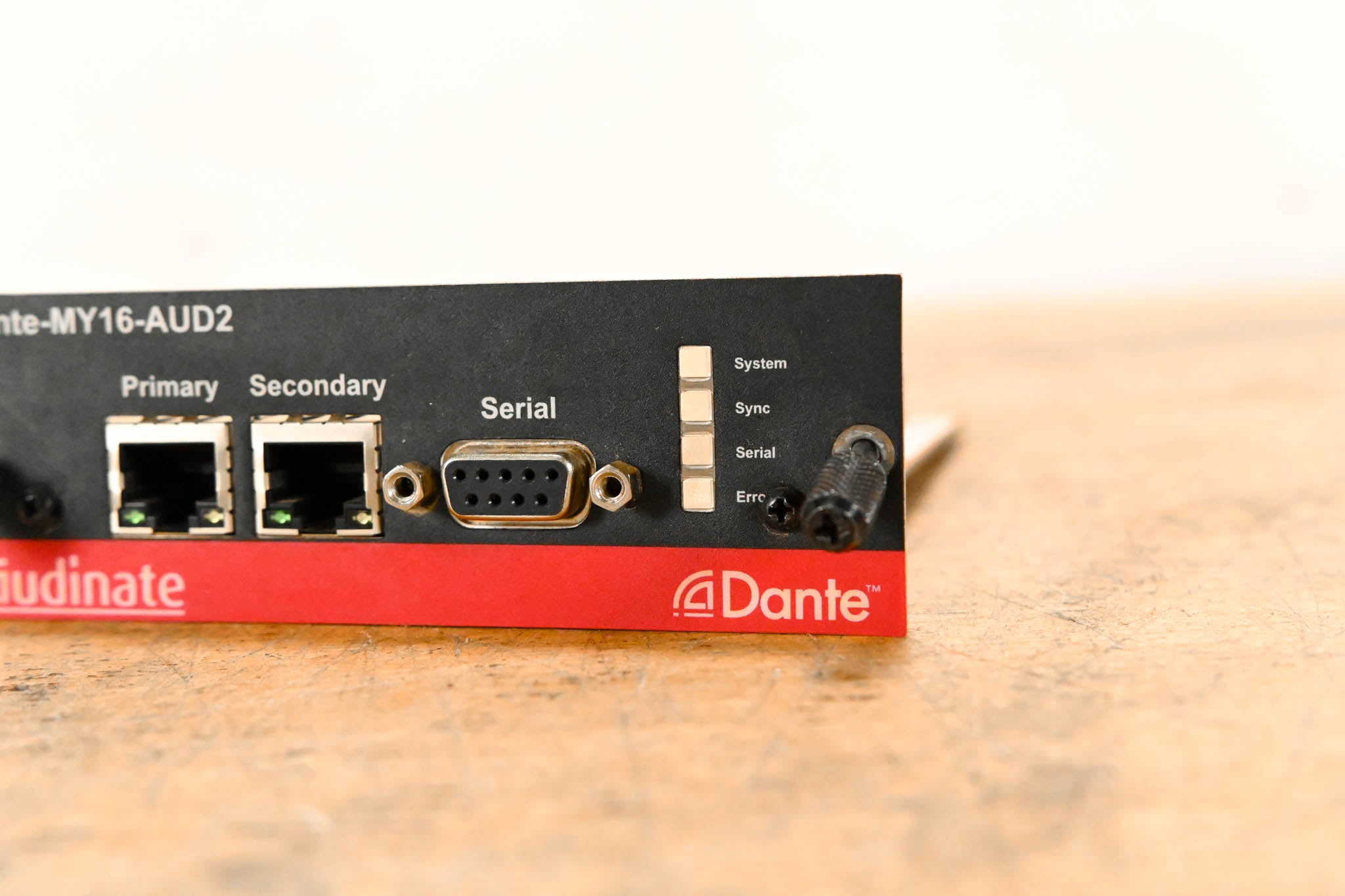 Audinate Dante-MY16-AUD2 16-Channel Dante Network I/O Card