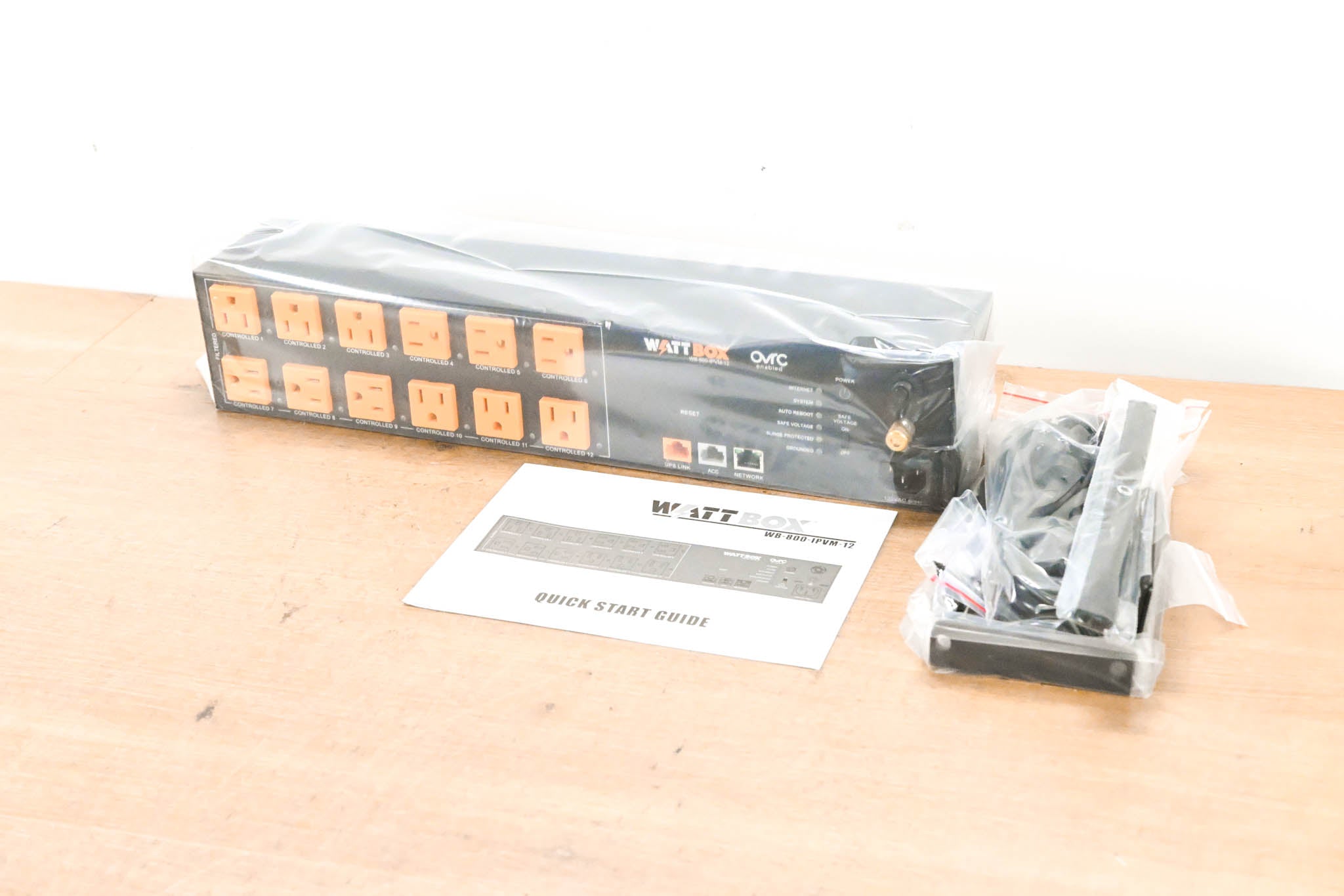 WattBox WB-800-IPVM-12 Rackmount IP Power Conditioner (12 Outlets)