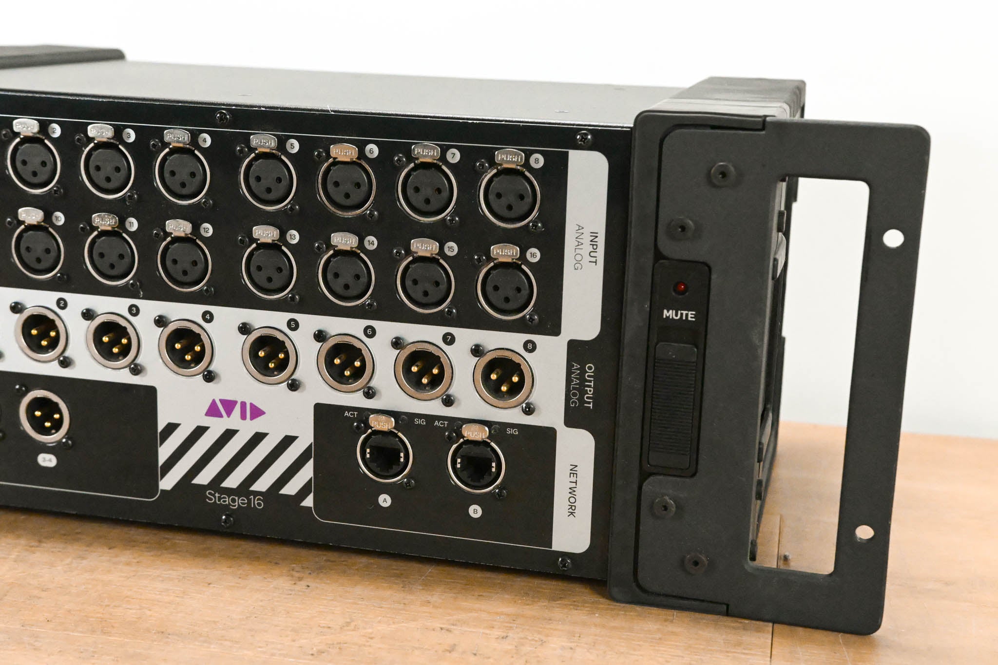 AVID Venue Stage 16 Remote I/O Stage Rack for S3L Digital Mixing System
