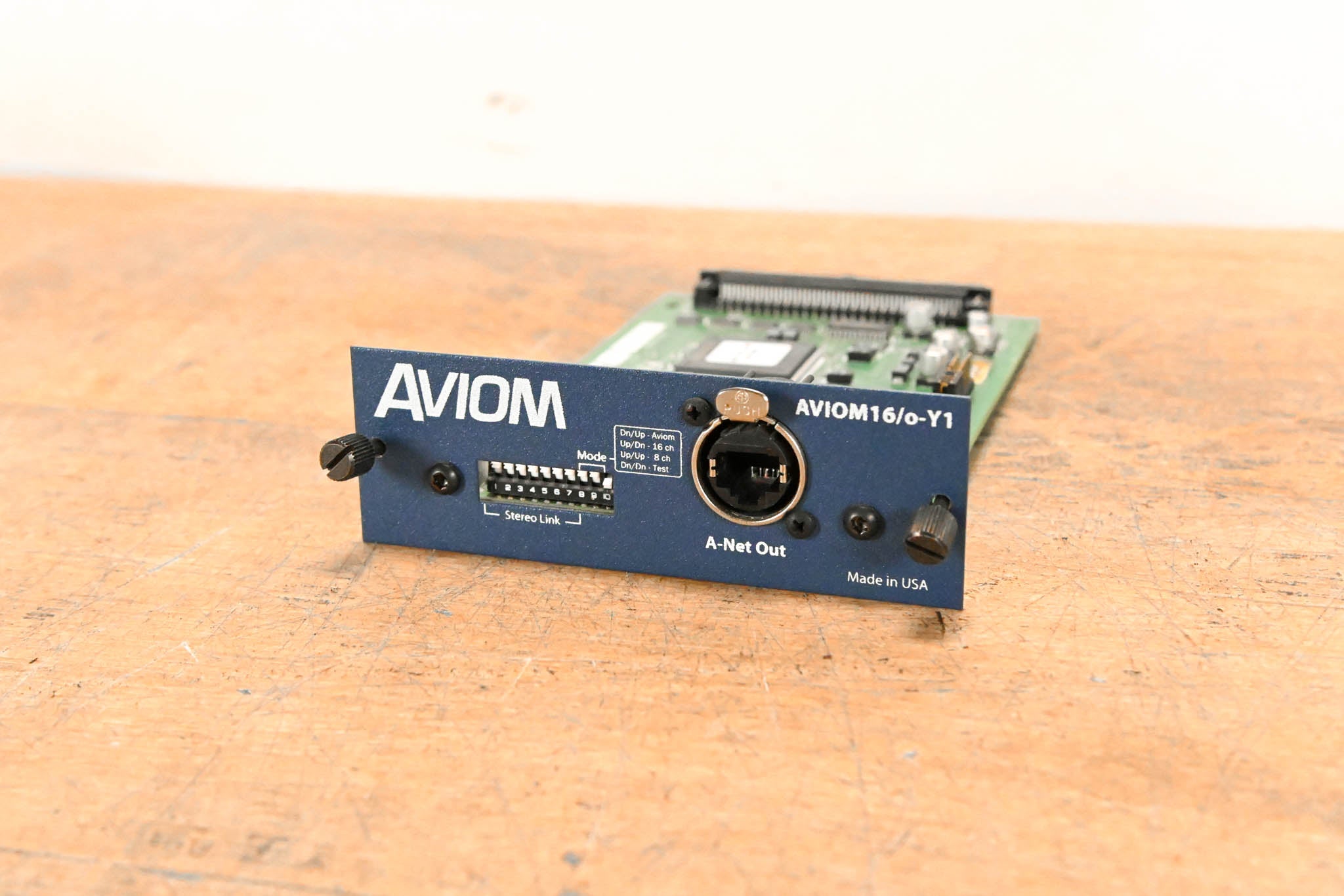 Aviom 16/o-Y1 A-Net Card for Yamaha Digital Products
