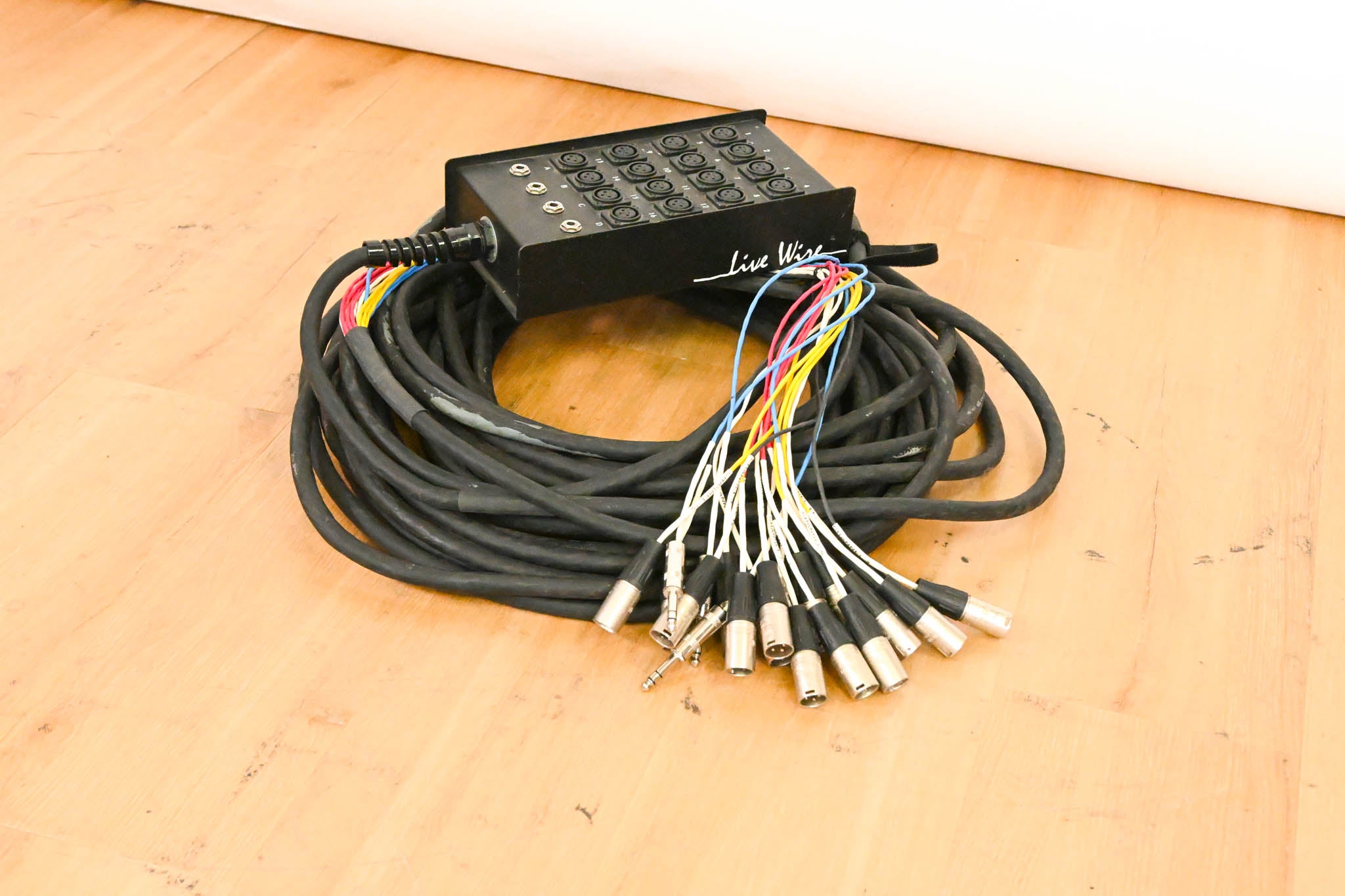 Livewire AB100X16T4 16-Channel XLR / 4-Return TRS Stage Snake - 100ft