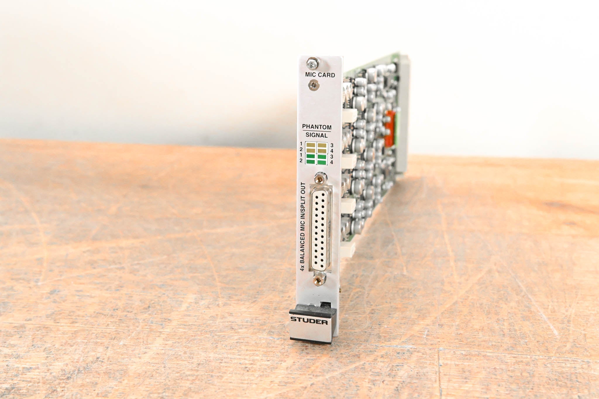 Studer Mic/Line In Card for D21m Modular I/O System