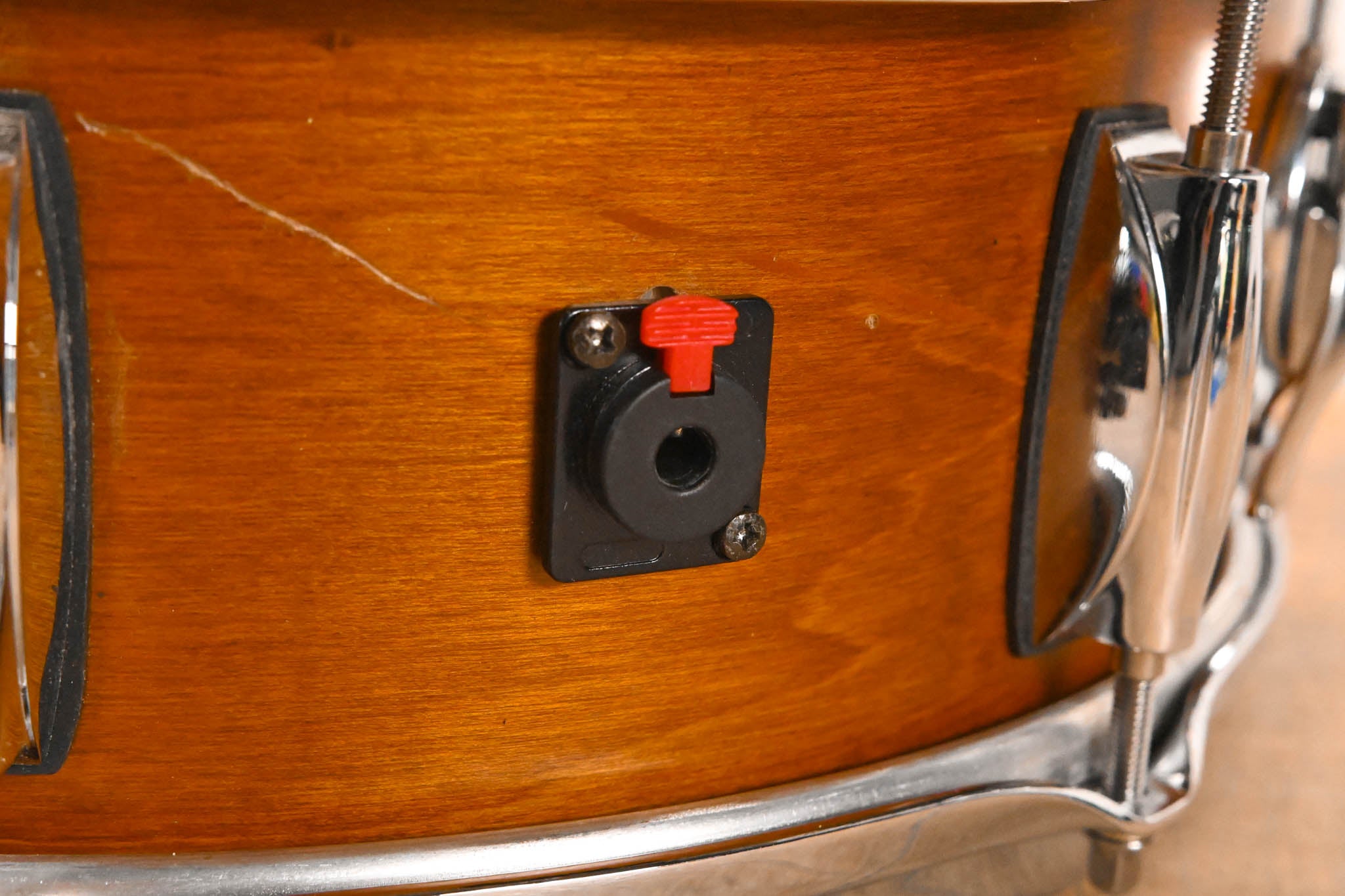 Gretsch Brooklyn Poplar 5"x14" Snare (Modified w/ Trigger + Mesh Head)