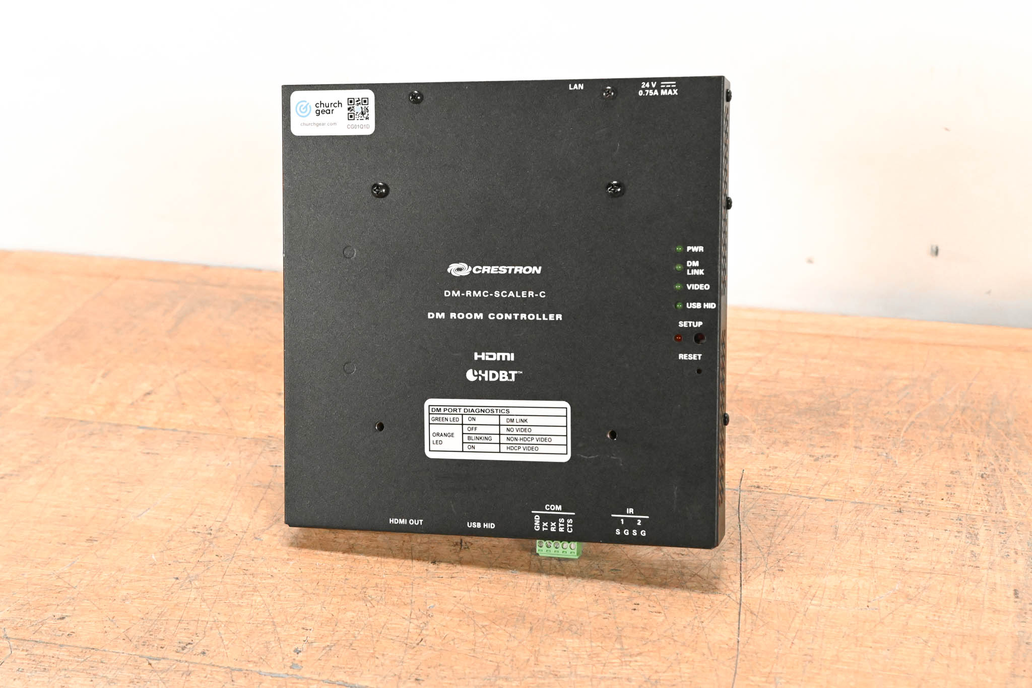 Crestron DM-RMC-SCALER-C Receiver & Room Controller (NO POWER SUPPLY)