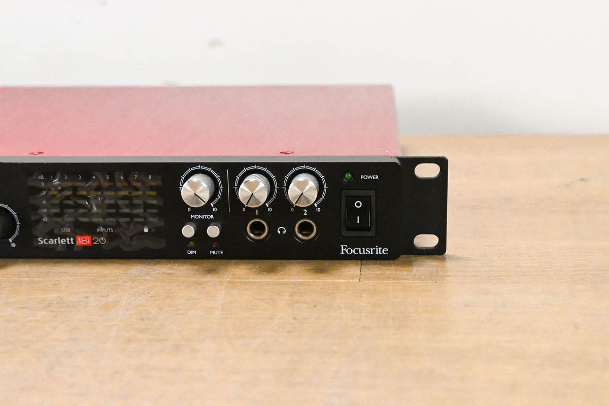 Focusrite Scarlett 18i20 2nd Gen USB Audio Interface