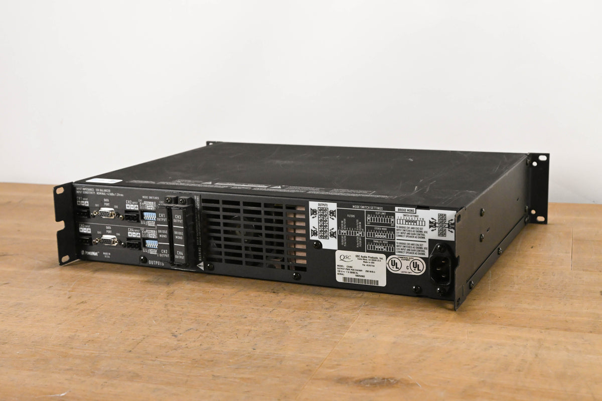 QSC CX404 400W 4-Channel Power Amplifier