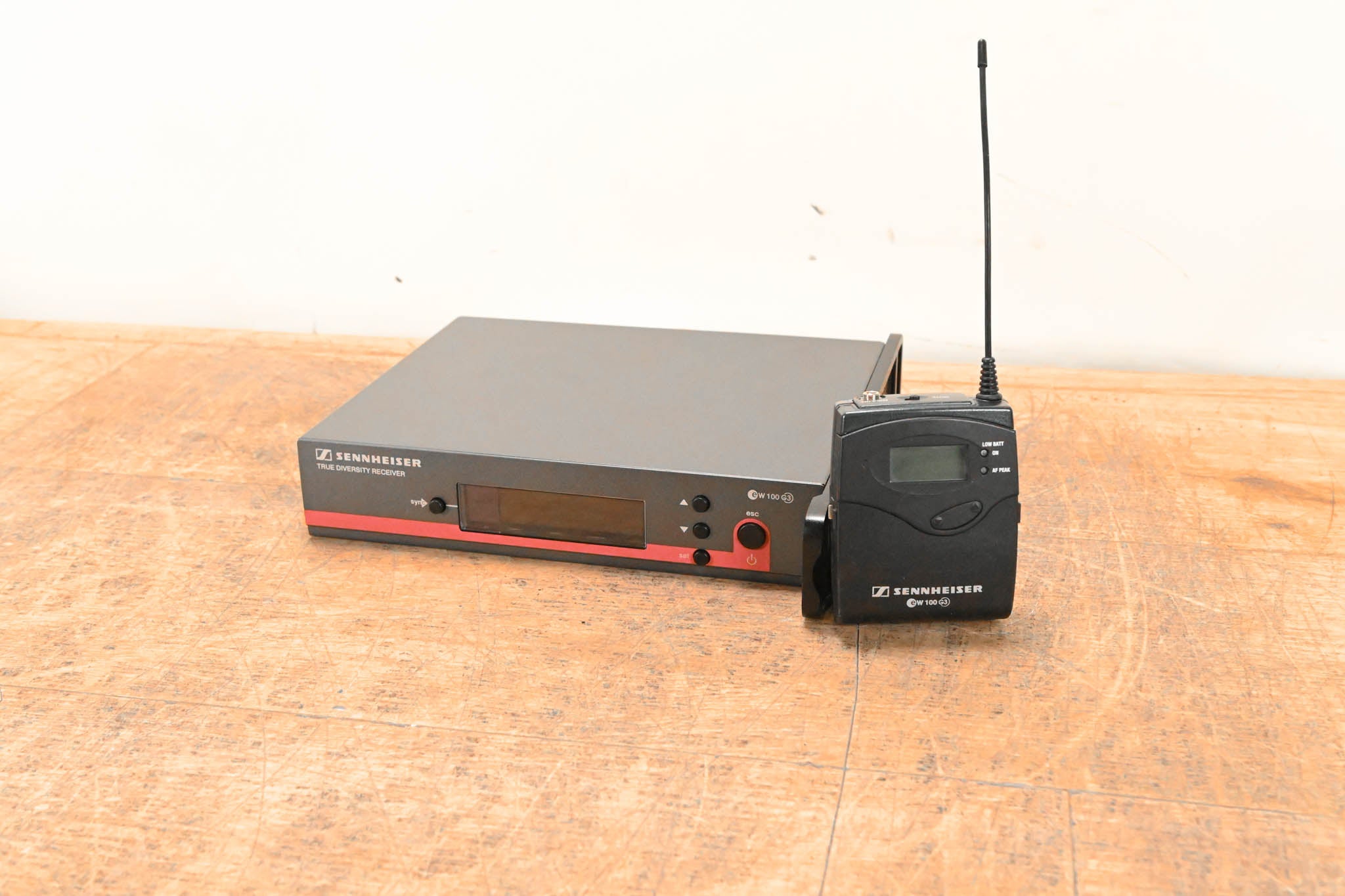 Sennheiser ew 100 G3 Bodypack Wireless System - A Range NO POWER SUPPLY