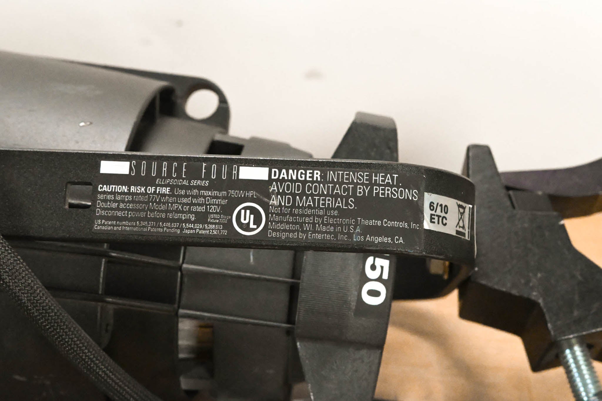 ETC Source Four 750 26 Degree Ellipsoidal Light