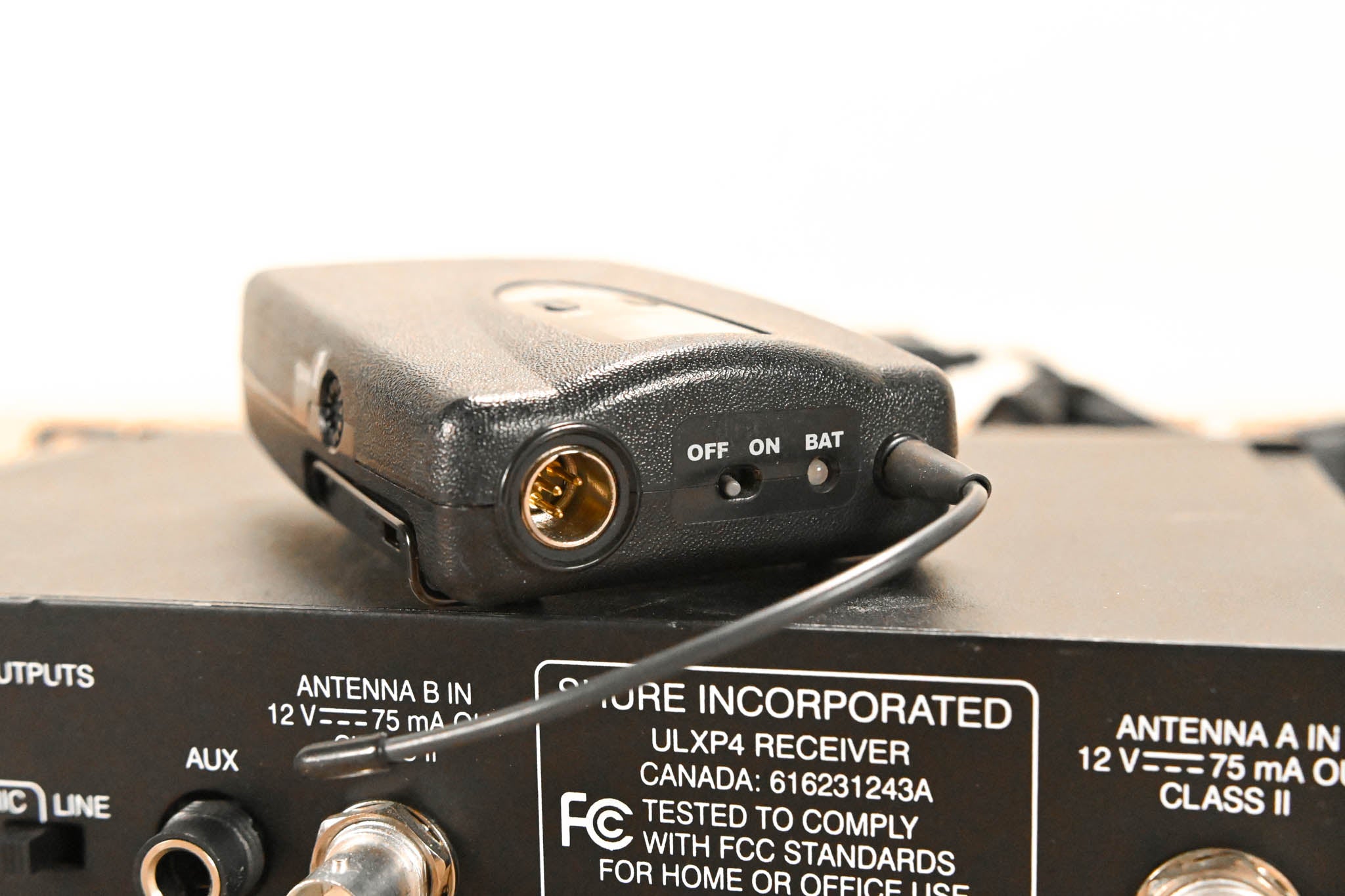 Shure ULXP14 Bodypack Wireless System - J1 Band: 554-590 MHz