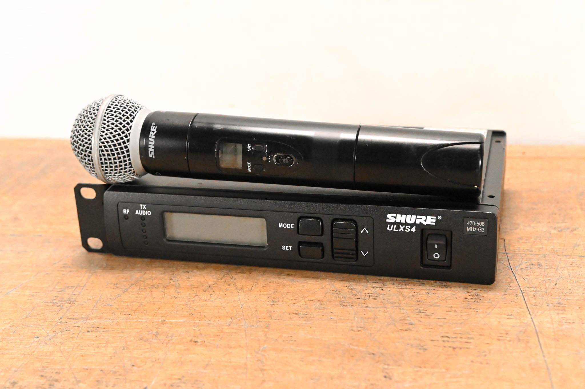 Shure ULXS24/58 Handheld Wireless System - 470-506 MHz (NO POWER SUPPLY)