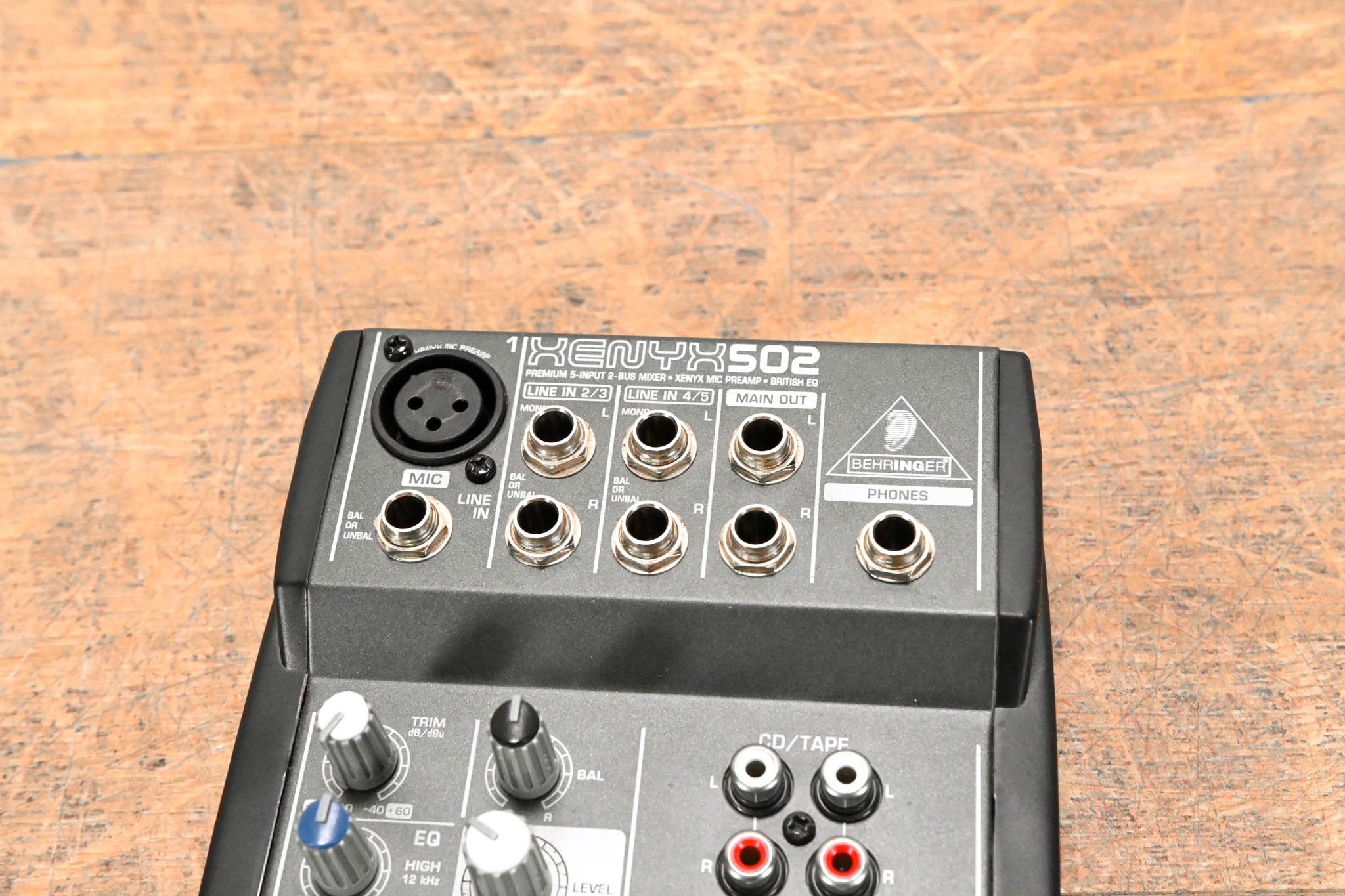 Behringer XENYX 502 5-Input 2-Bus Mixer (NO POWER SUPPLY)