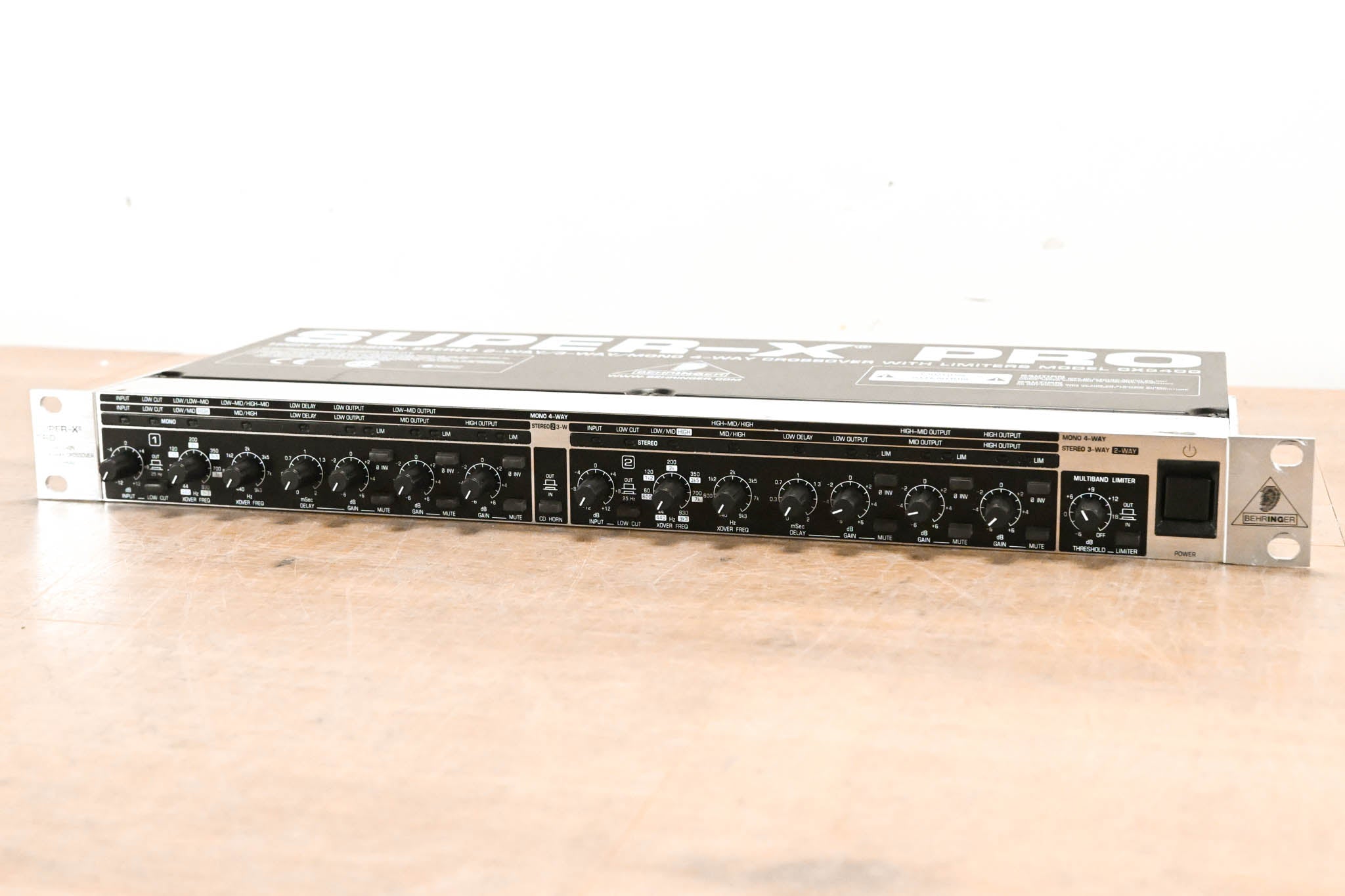 Behringer SUPER-X PRO CX3400 Multi-Channel Crossover With Limiters