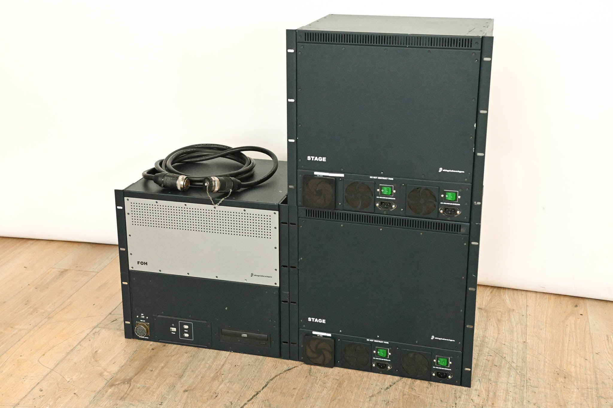 Digidesign D-Show Profile Digital Console w/ FOH Rack & two Stage Racks