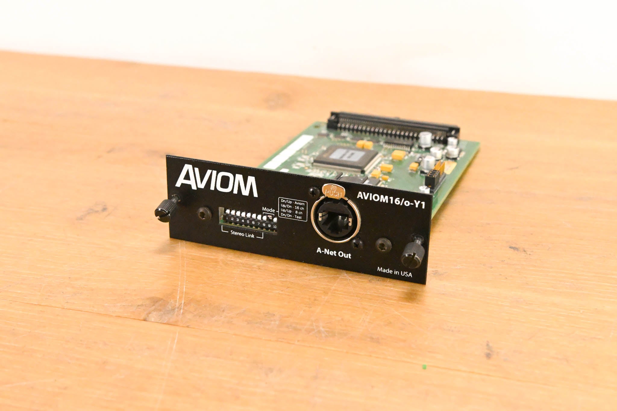 Aviom 16/o-Y1 A-Net Card for Yamaha Digital Products