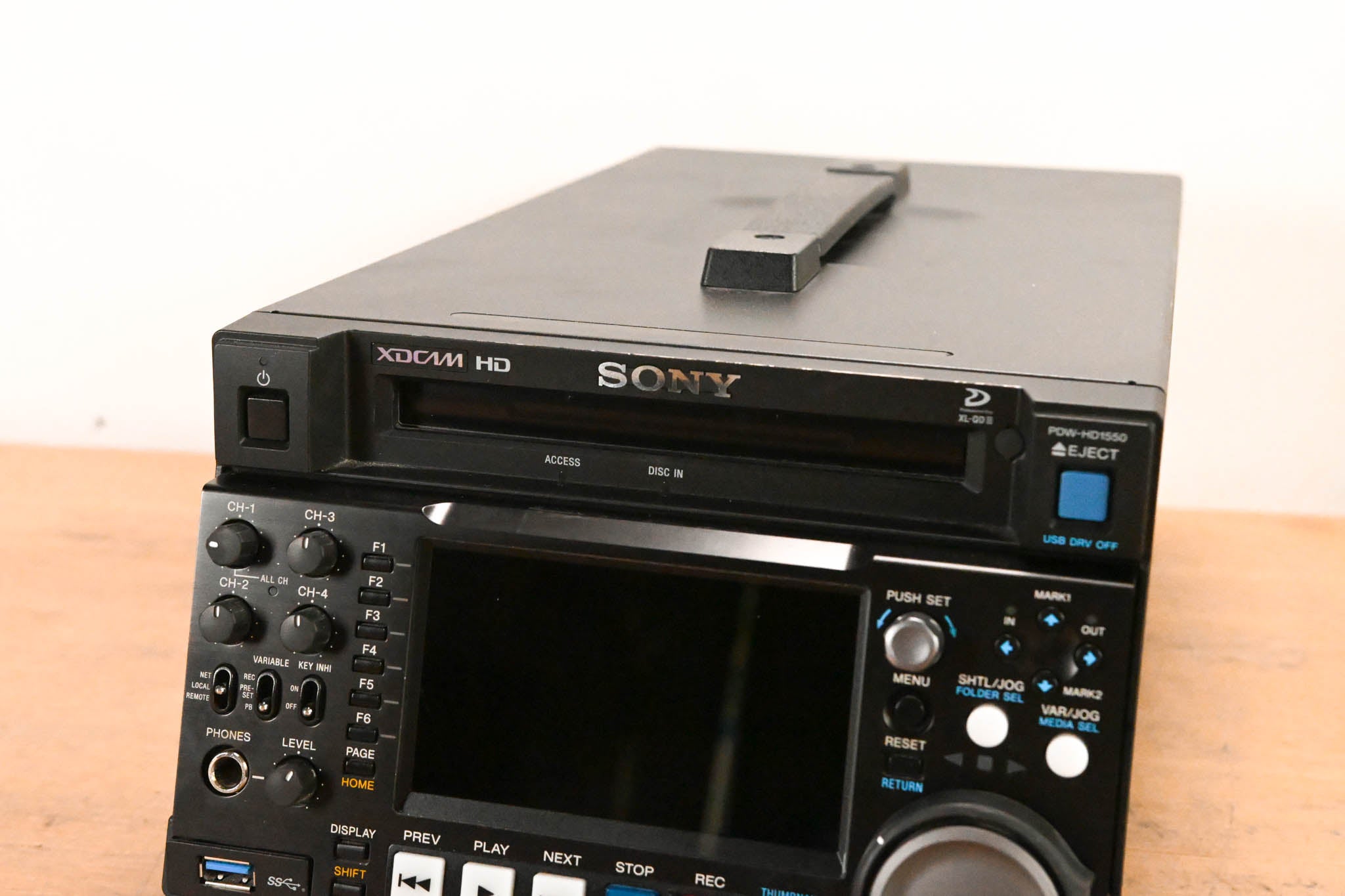 Sony PDW-HD1550 XDCAM HD422 Professional Disk Recorder/Player