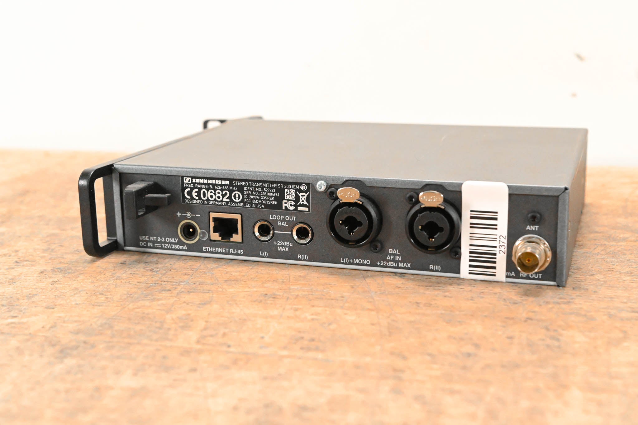 Sennheiser ew 300 IEM G3 Wireless IEM System 626-668 MHz NO POWER SUPPLY