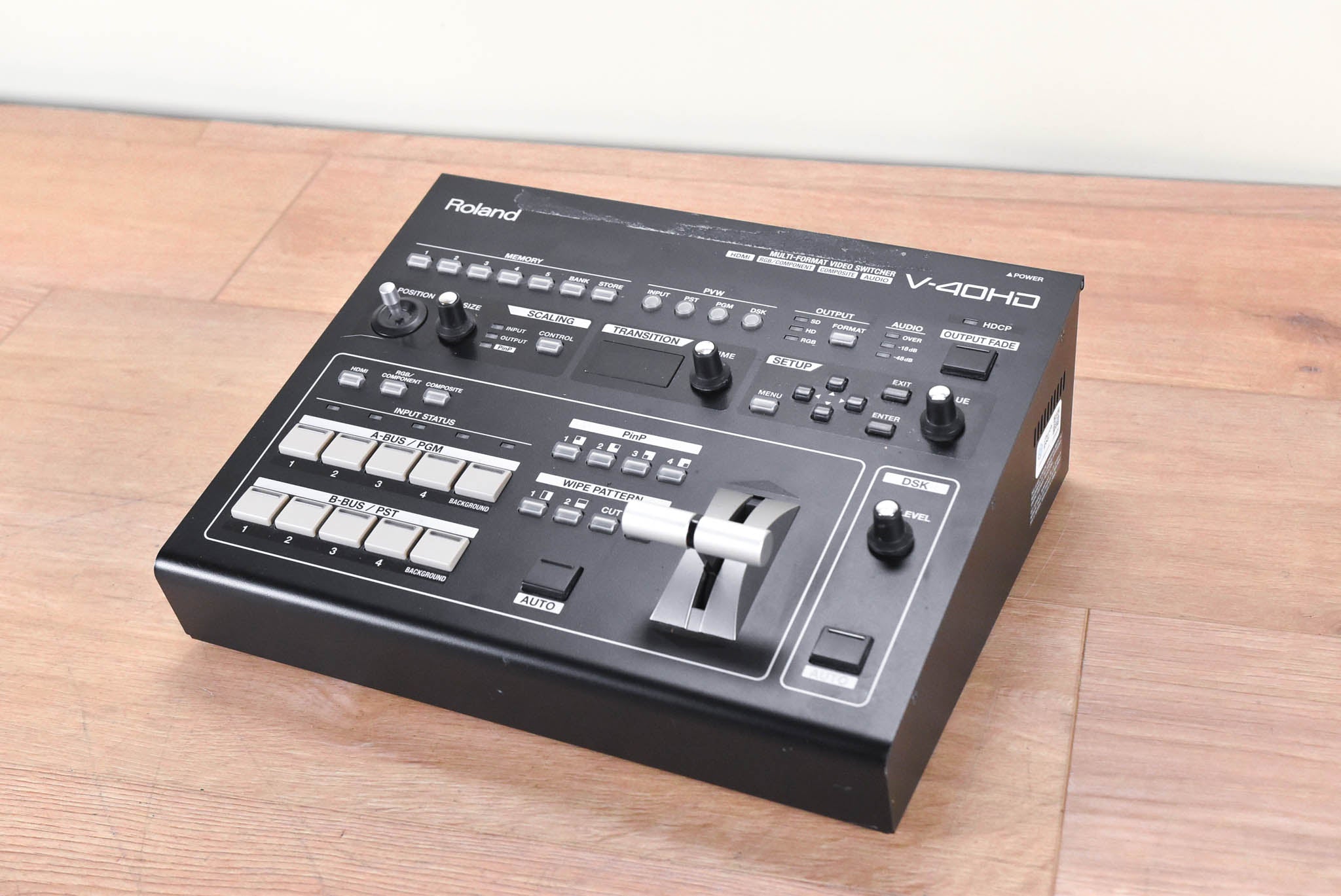 Roland V-40HD Multi-Format Video Switcher (NO POWER SUPPLY)