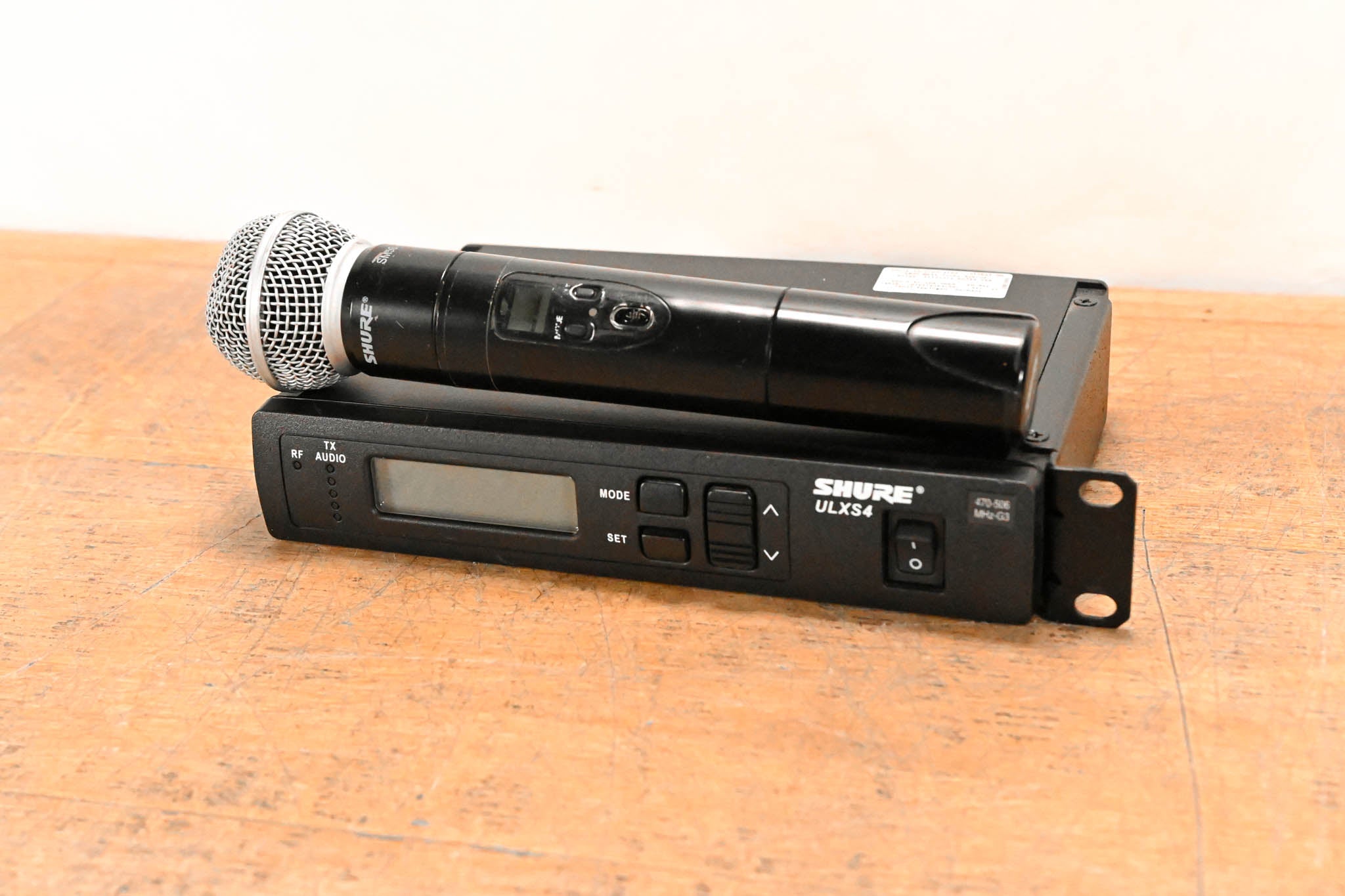 Shure ULXS24/58 Handheld Wireless System - 470-506 MHz (NO POWER SUPPLY)