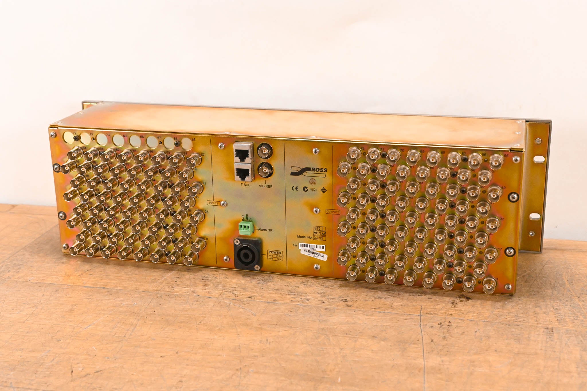 Ross NK-MD72 72 x 72 HD/SD Multi-Definition SDI Router (NO POWER SUPPLY)