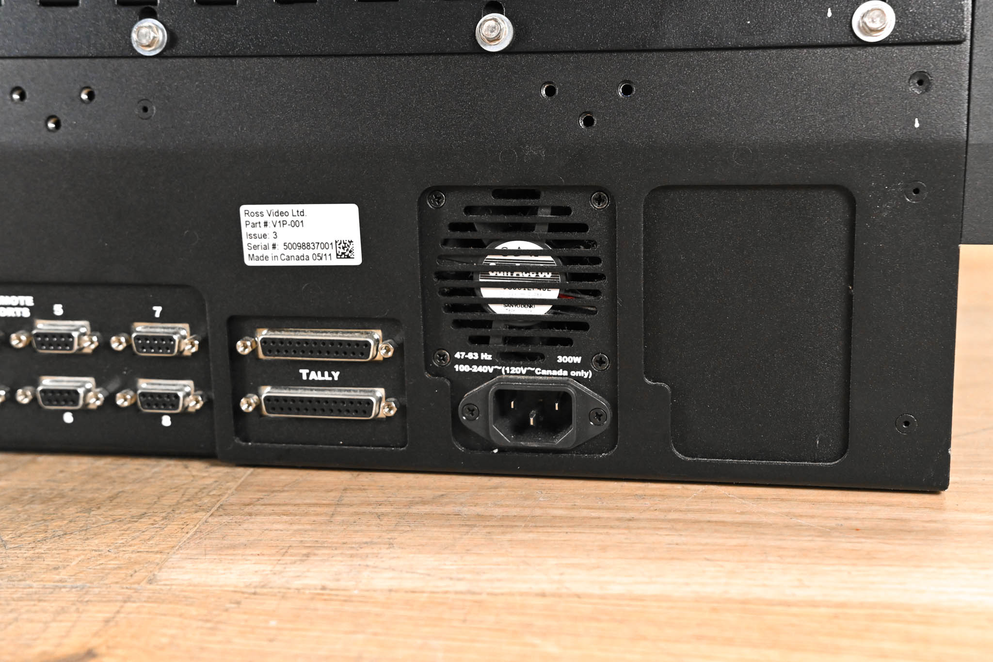 Ross Vision QMD 1 M/E Video Switcher with Vision 1 Panel