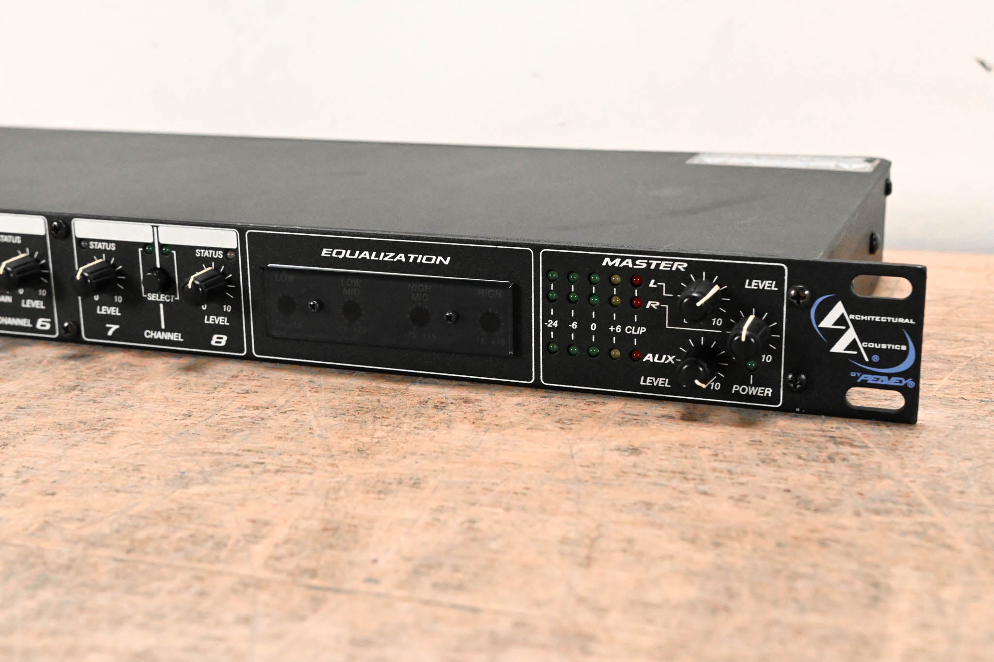Architectural Acoustics SMR821a Stereo Mic/Line Program Audio Mixer