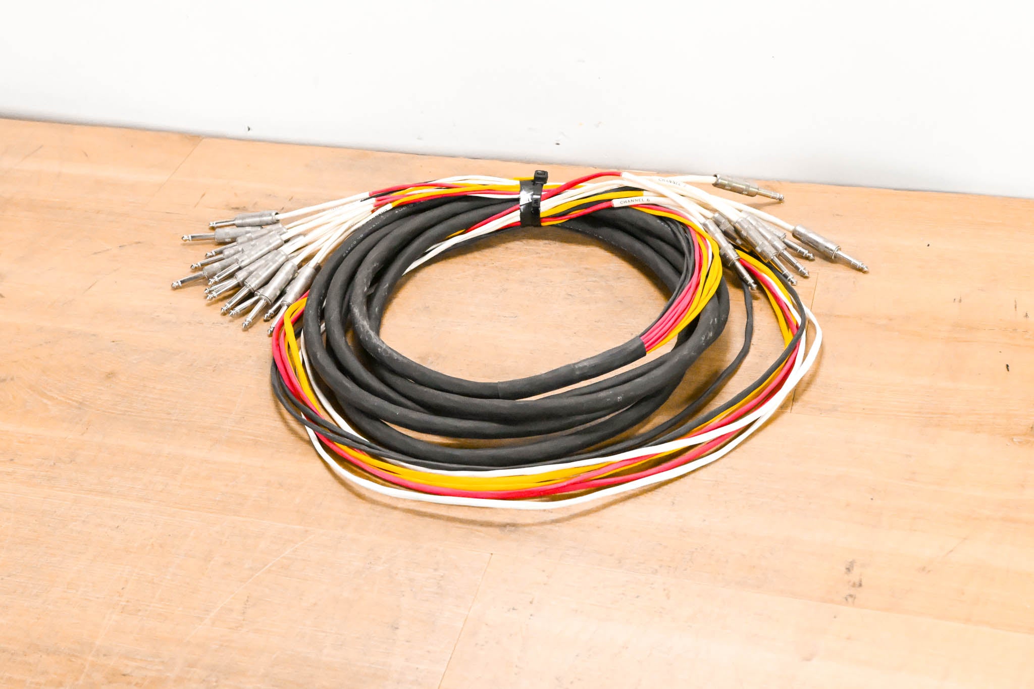 Rapco 8-Channel 1/4" TRS to Dual 1/4" TS Insert Snake - 20'